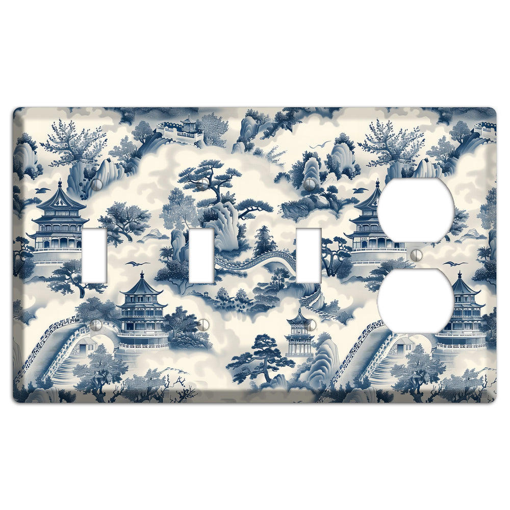 Imperial Mist 3 Toggle / Duplex Wallplate
