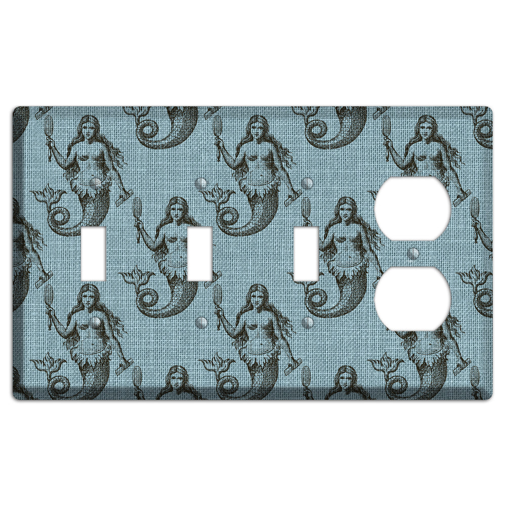 Siren‚Äôs Reflection 3 Toggle / Duplex Wallplate