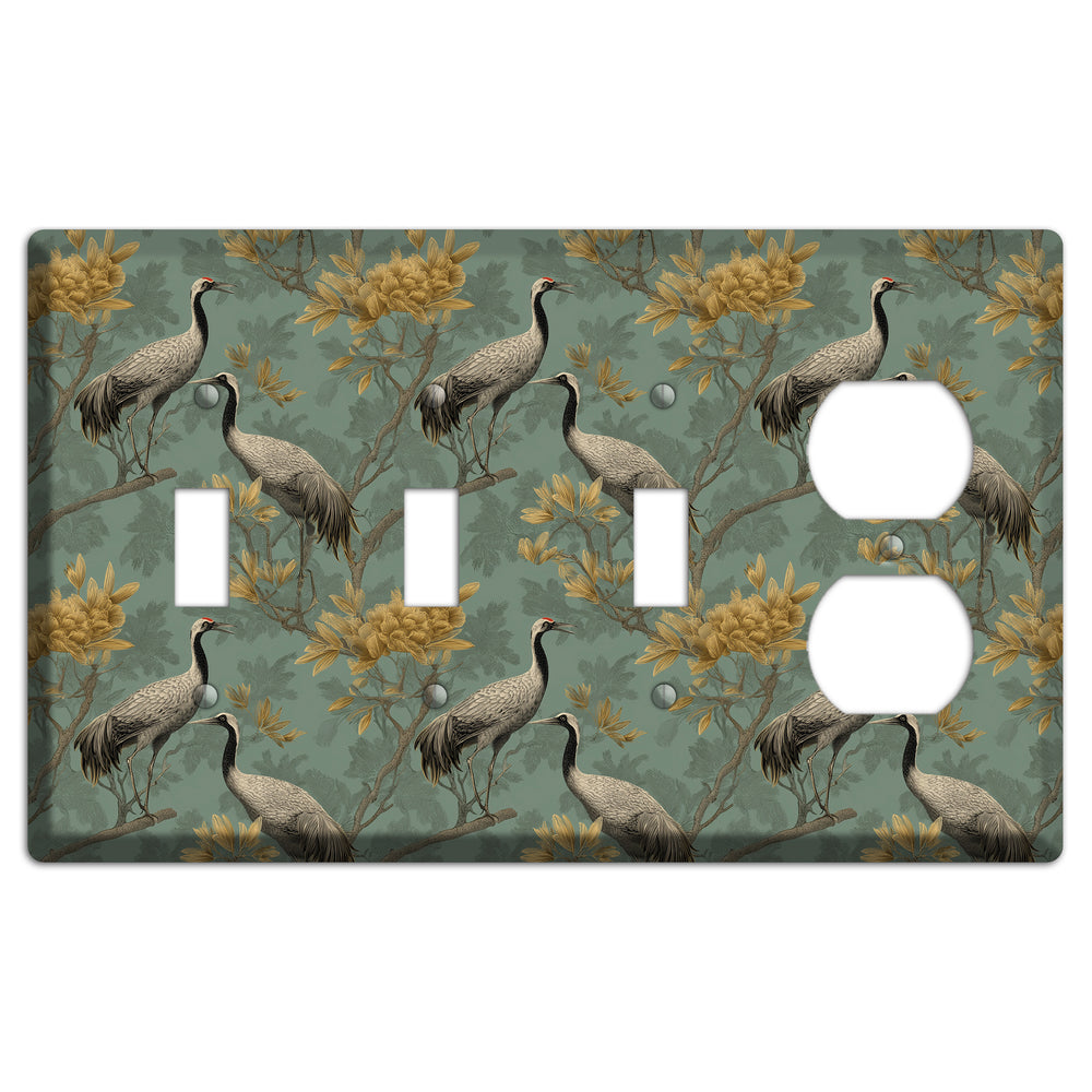 Sage Garden Vigil 3 Toggle / Duplex Wallplate
