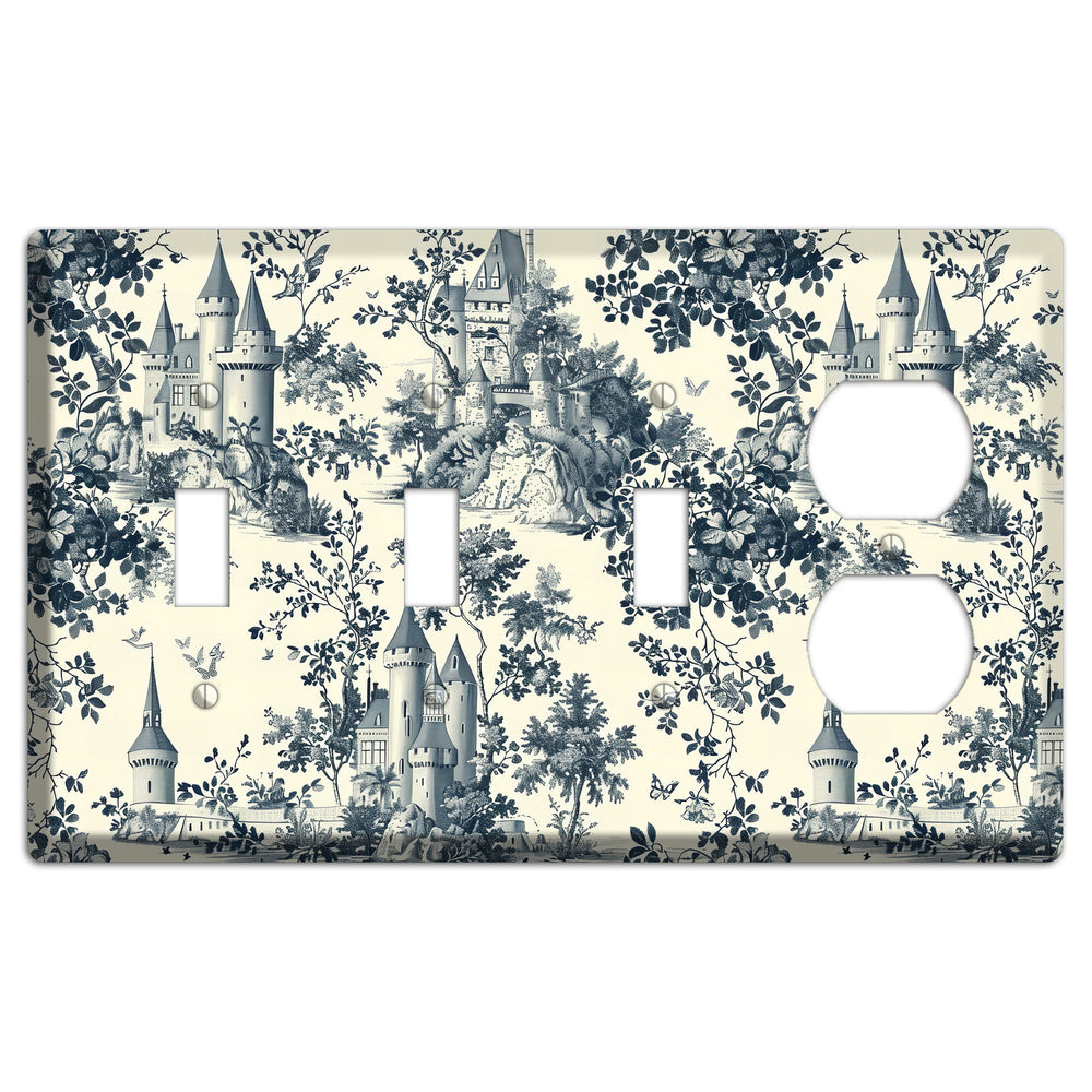 Castle & Crown 3 Toggle / Duplex Wallplate