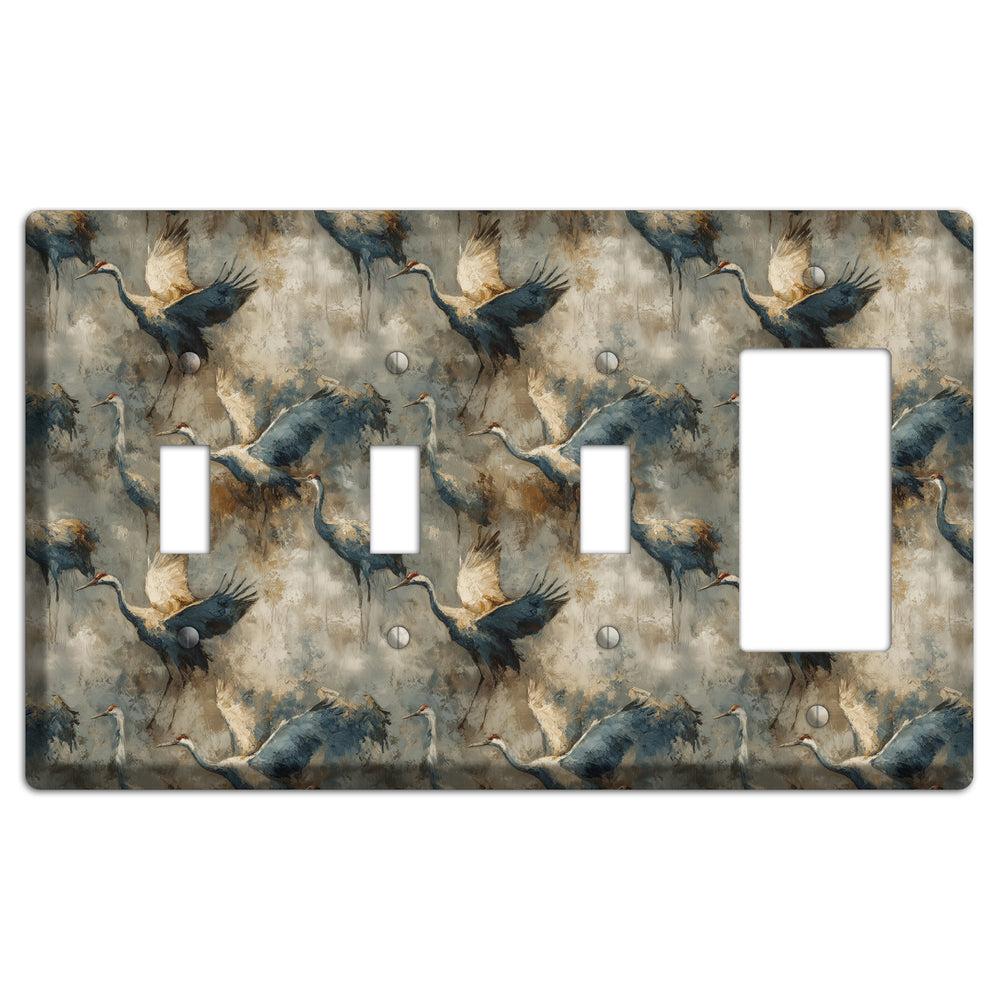 Slate Crane Migration 3 Toggle / Rocker Wallplate