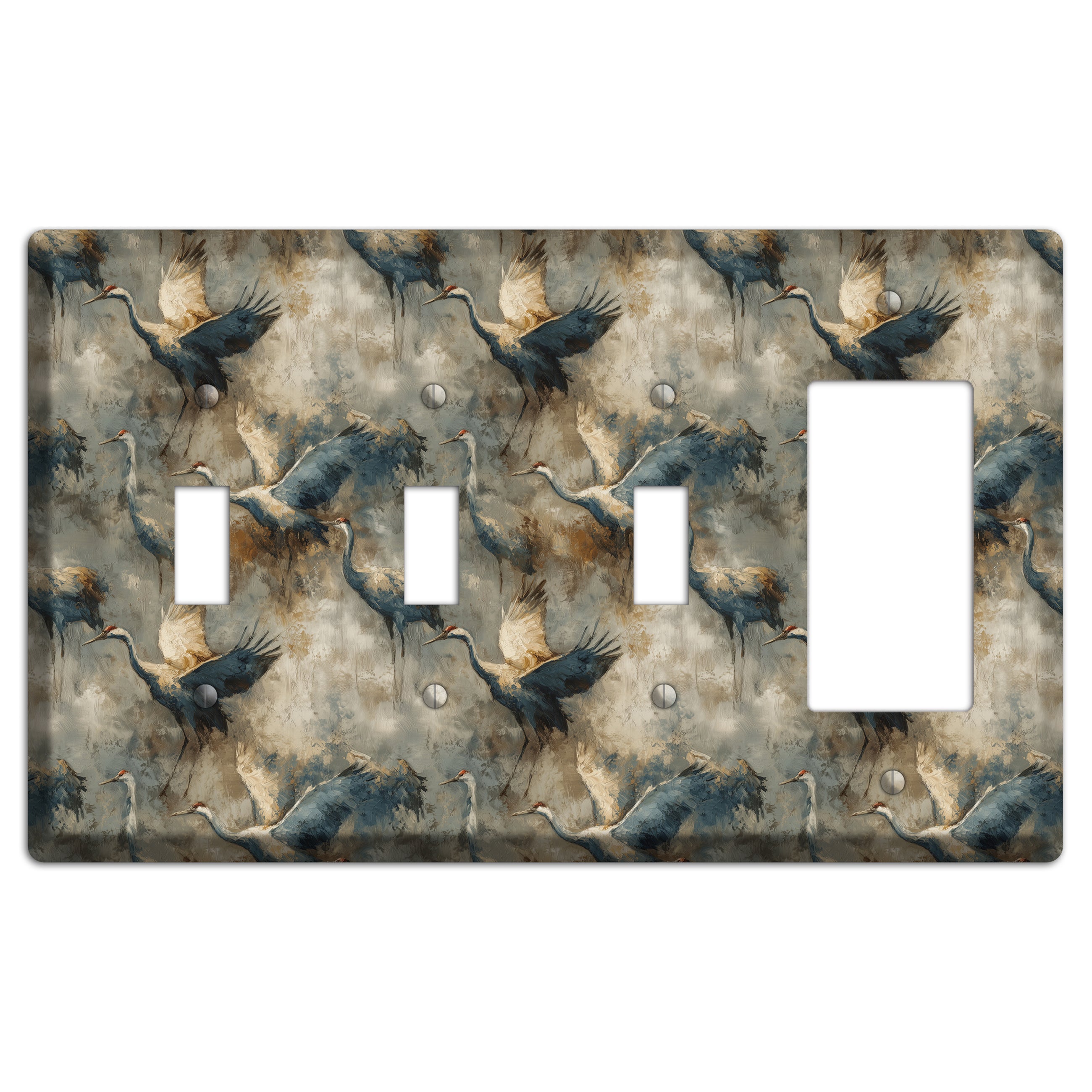 Slate Crane Migration 3 Toggle / Rocker Wallplate