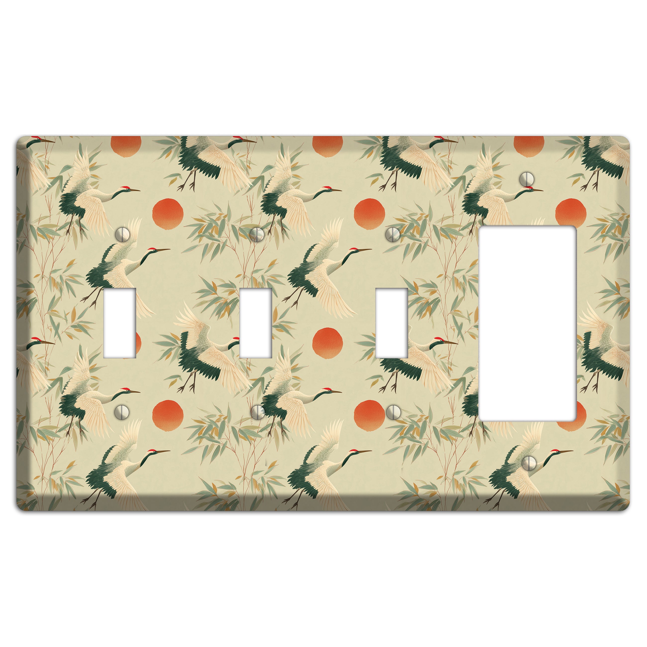 Celadon Sun Migration 3 Toggle / Rocker Wallplate
