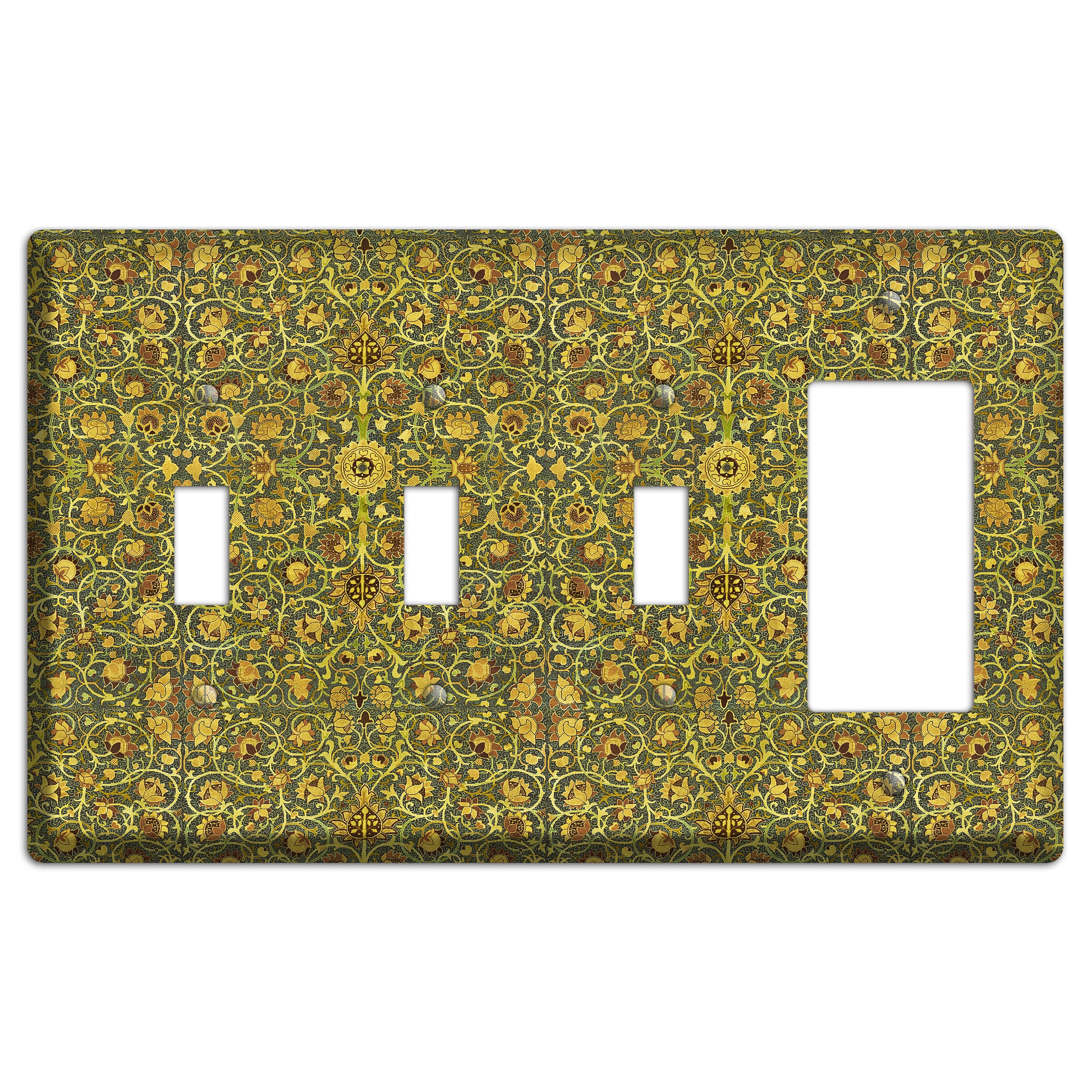 Heirloom Vinework 3 Toggle / Rocker Wallplate