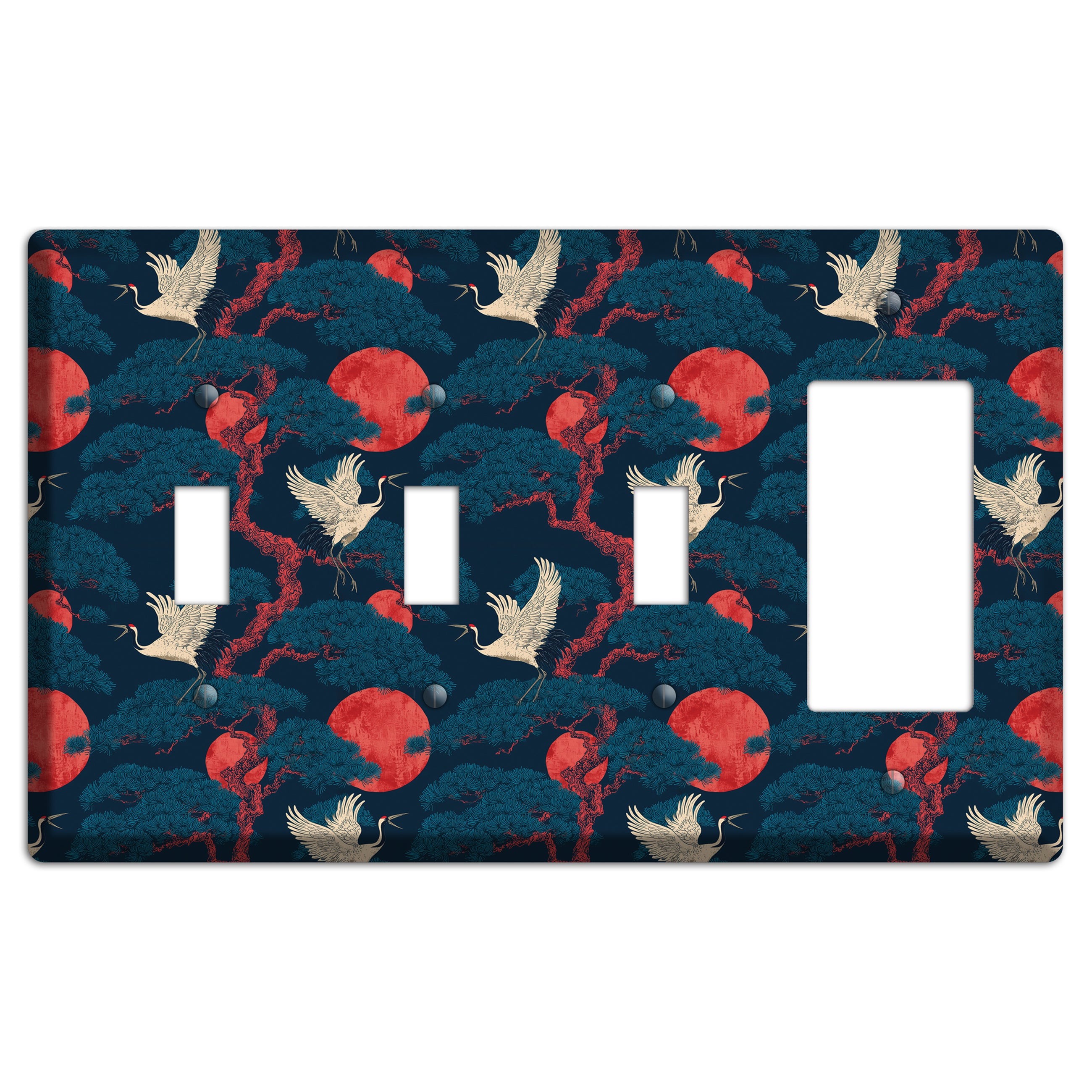 Cobalt Moon Passage 3 Toggle / Rocker Wallplate