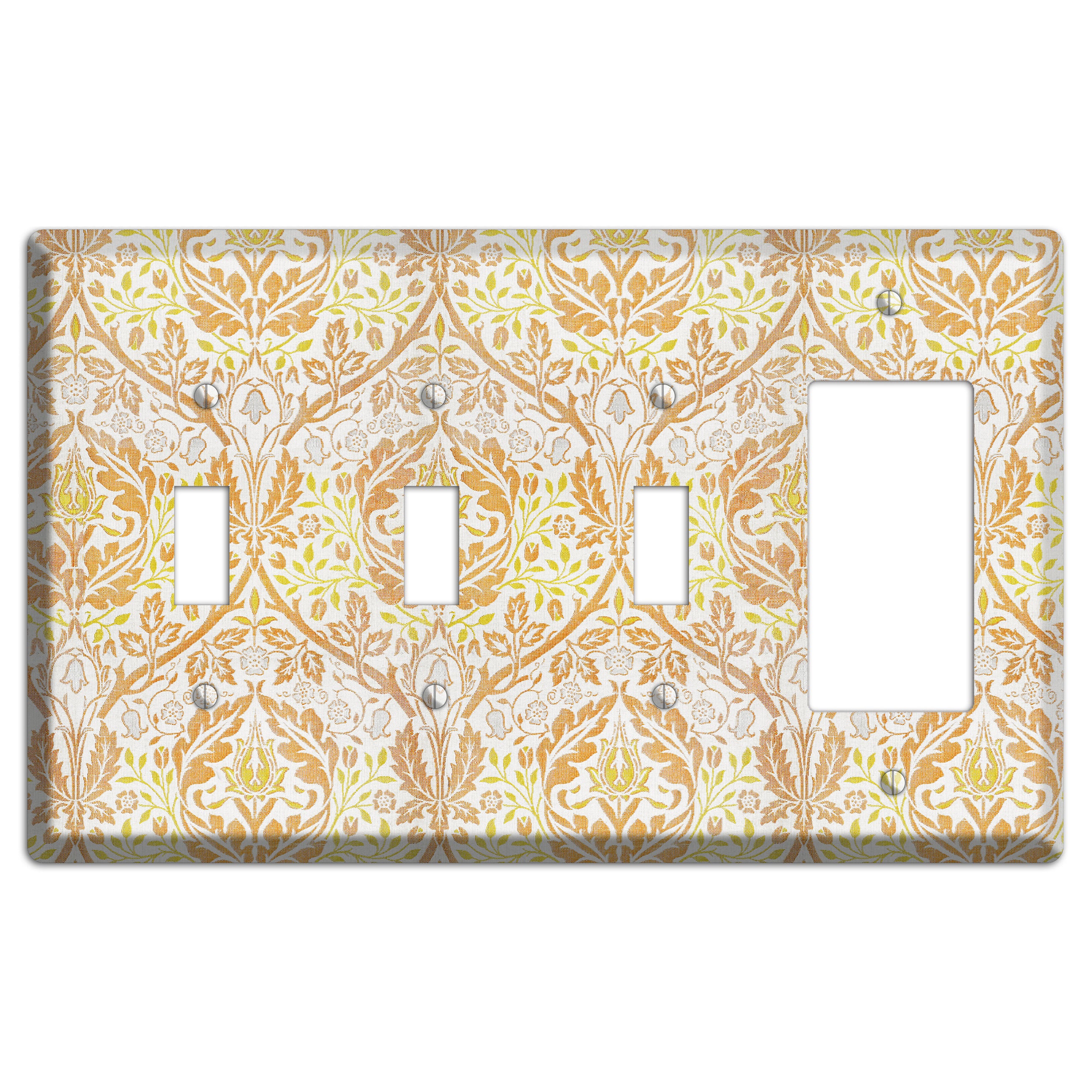Citrus Tapestry 3 Toggle / Rocker Wallplate