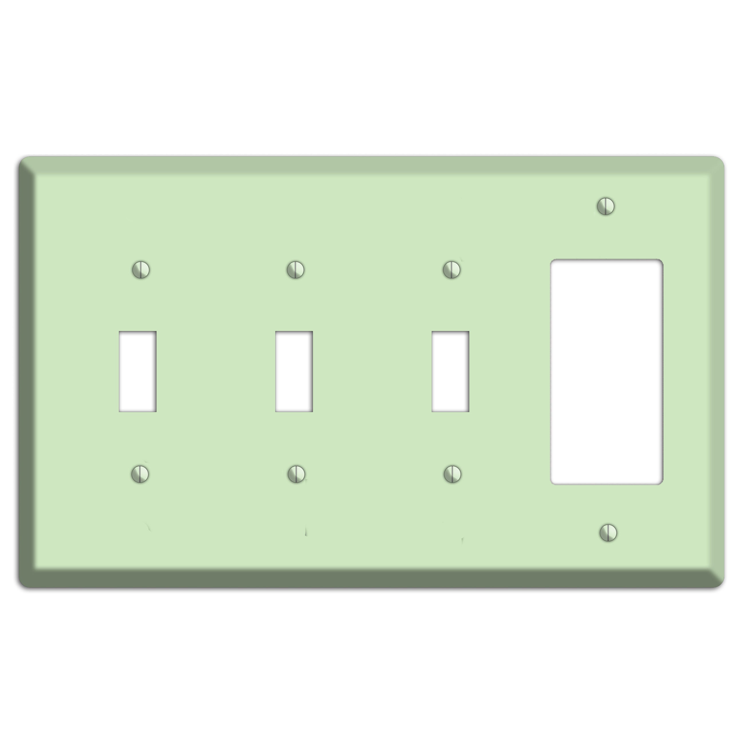 Baxter Mint 3 Toggle / Rocker Wallplate