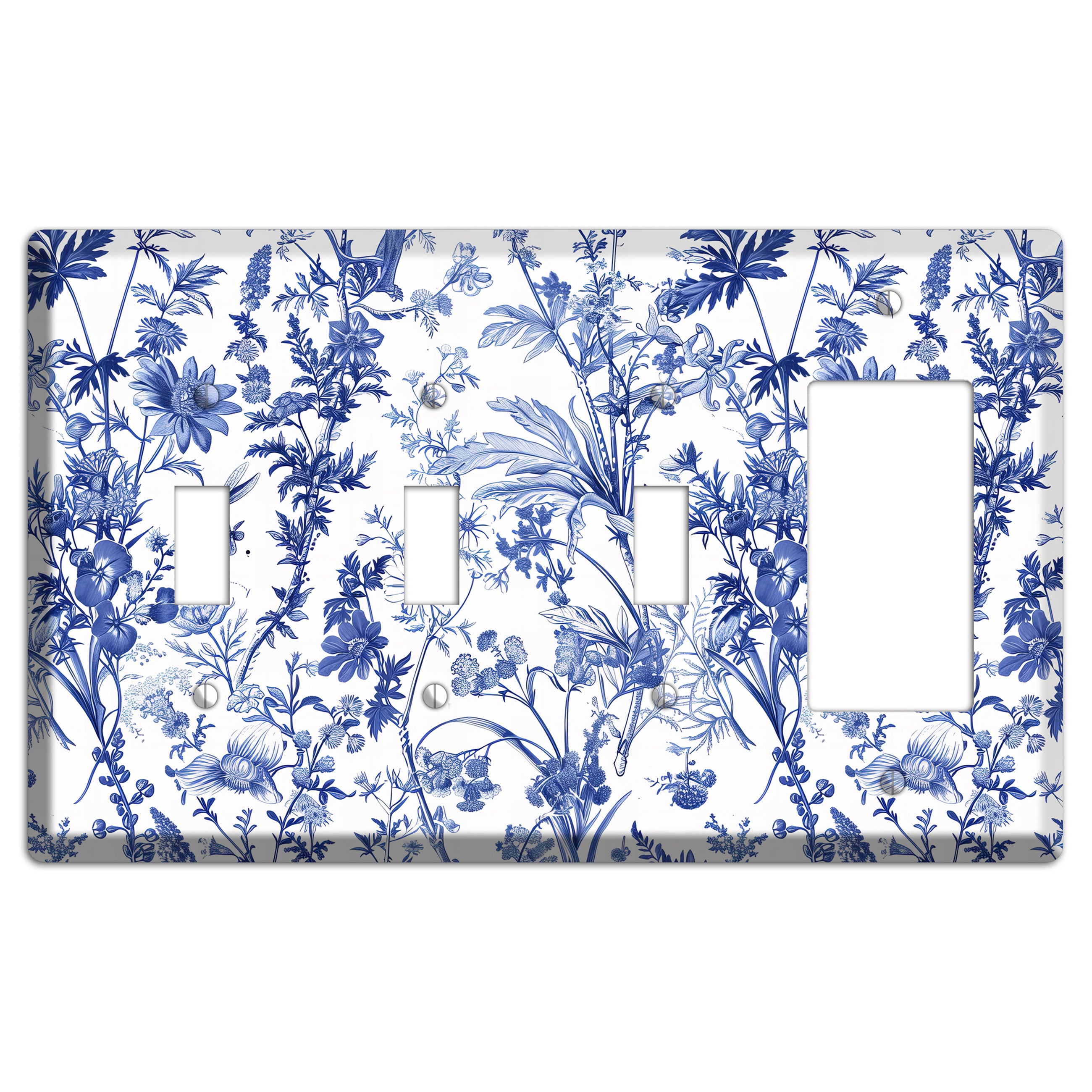 Wildflower Ink Study 3 Toggle / Rocker Wallplate
