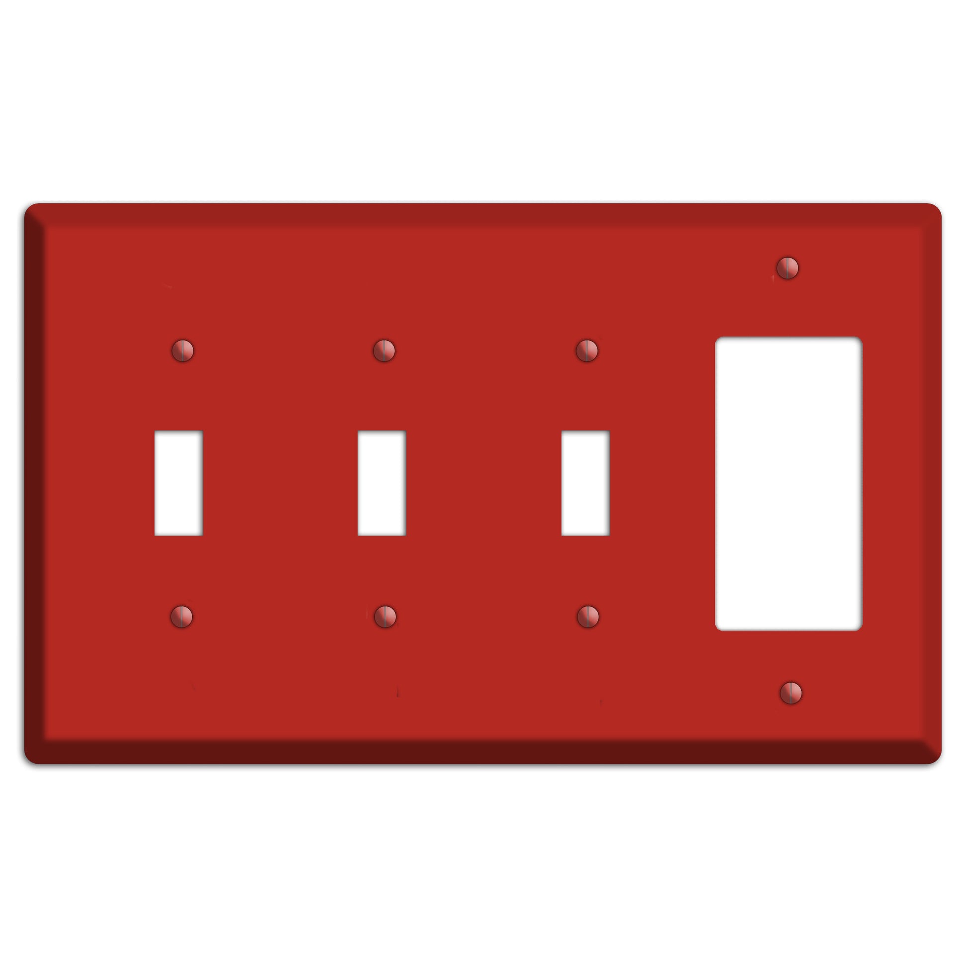 Baxter Paprika 3 Toggle / Rocker Wallplate