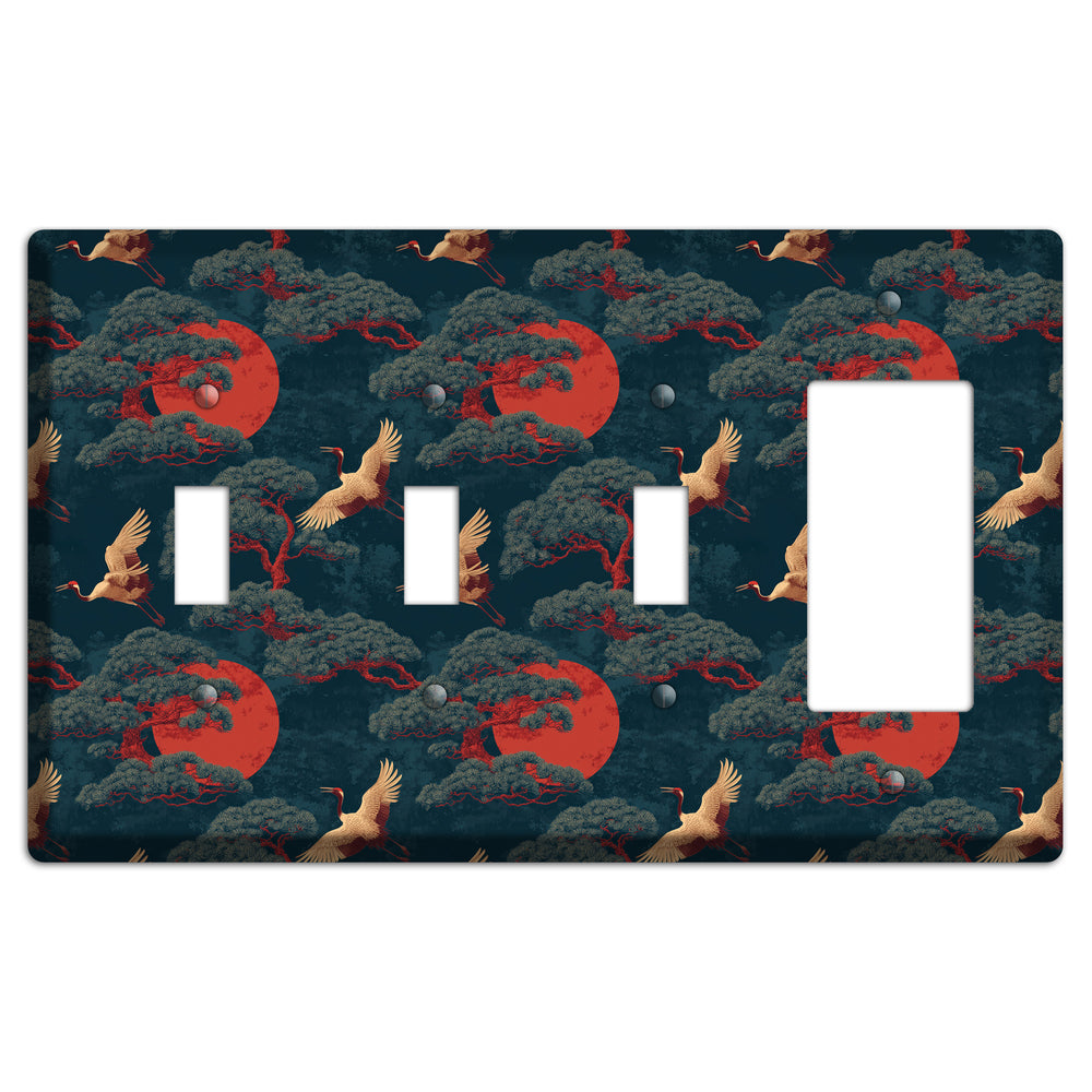 Vermillion Moon Ascent 3 Toggle / Rocker Wallplate