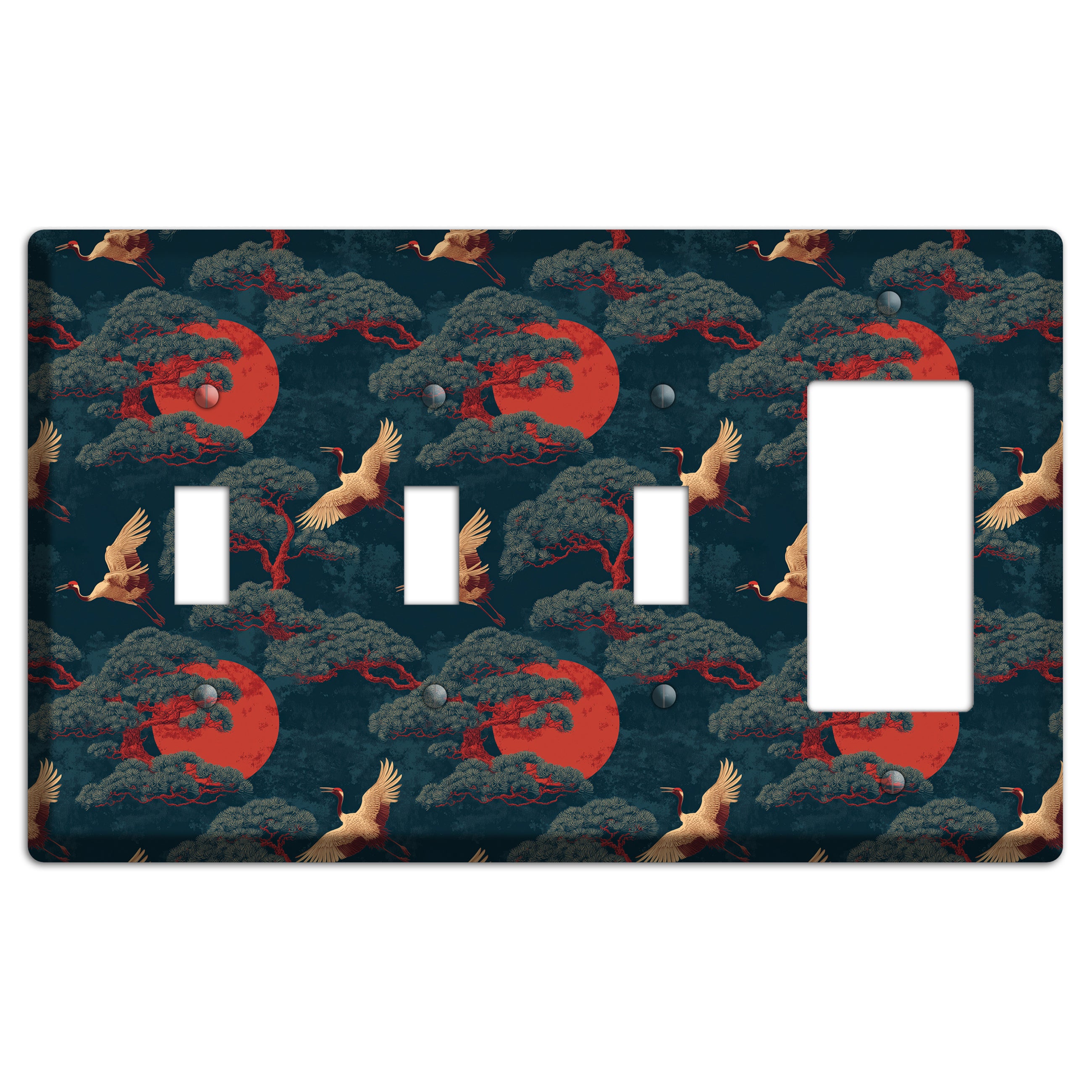 Vermillion Moon Ascent 3 Toggle / Rocker Wallplate
