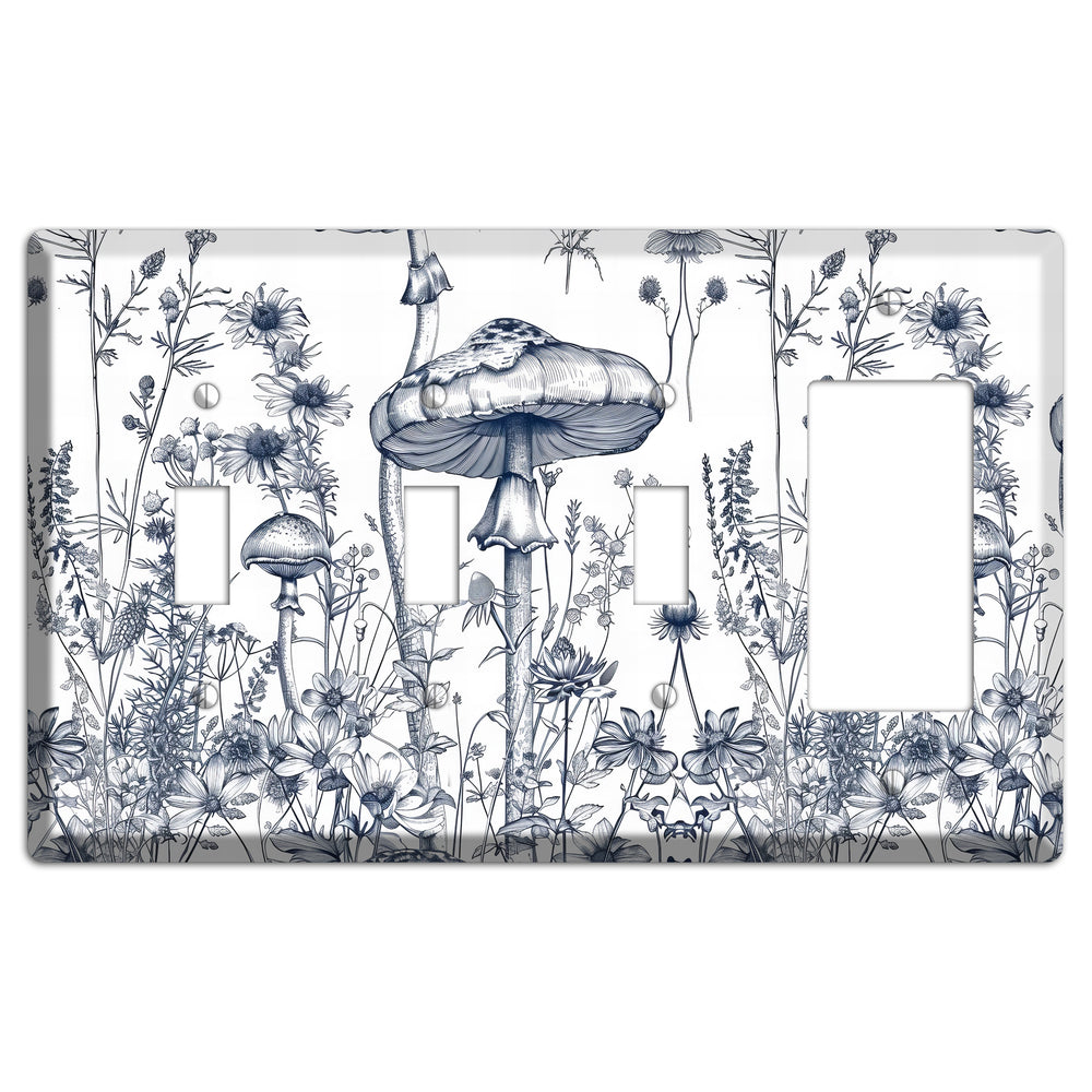 Forager's Meadow Spell 3 Toggle / Rocker Wallplate