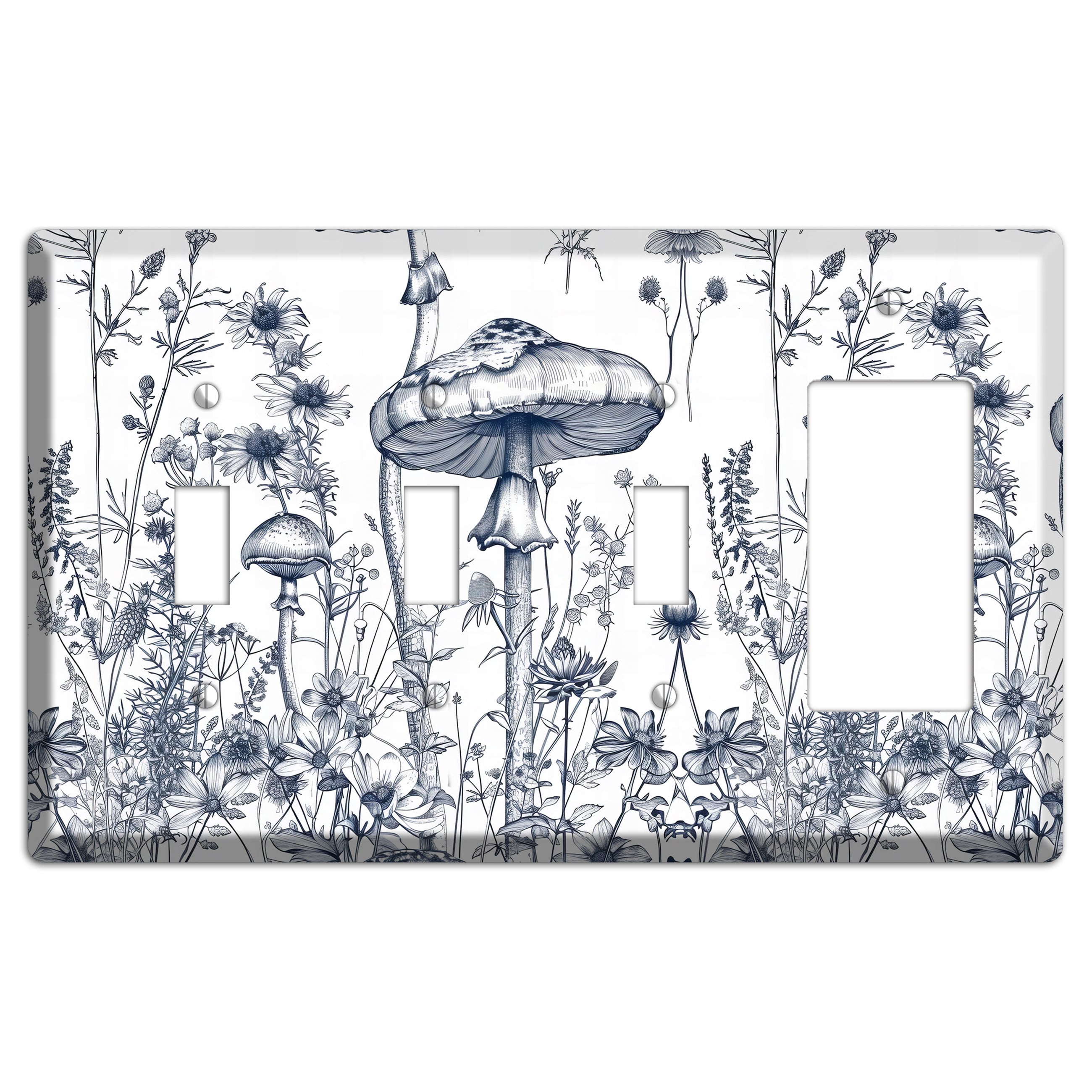 Forager's Meadow Spell 3 Toggle / Rocker Wallplate