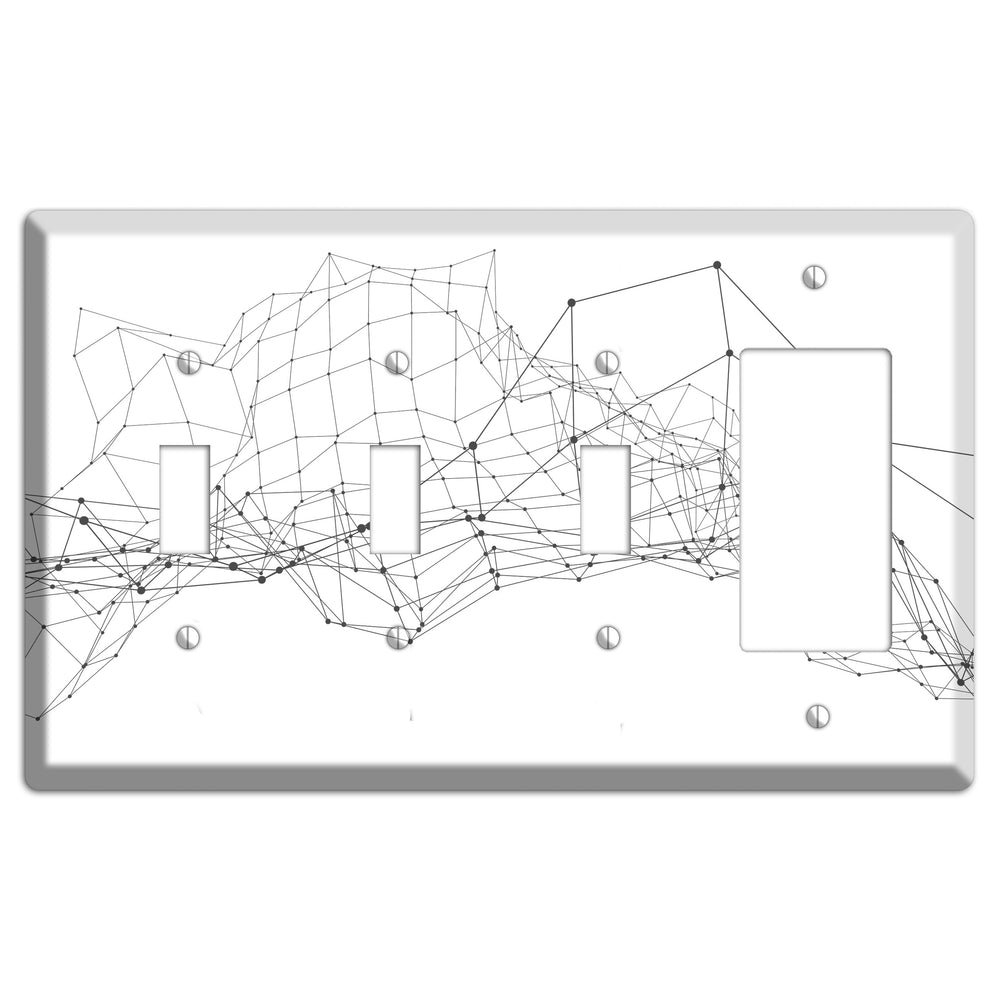 Signal Fault Horizon 3 Toggle / Rocker Wallplate
