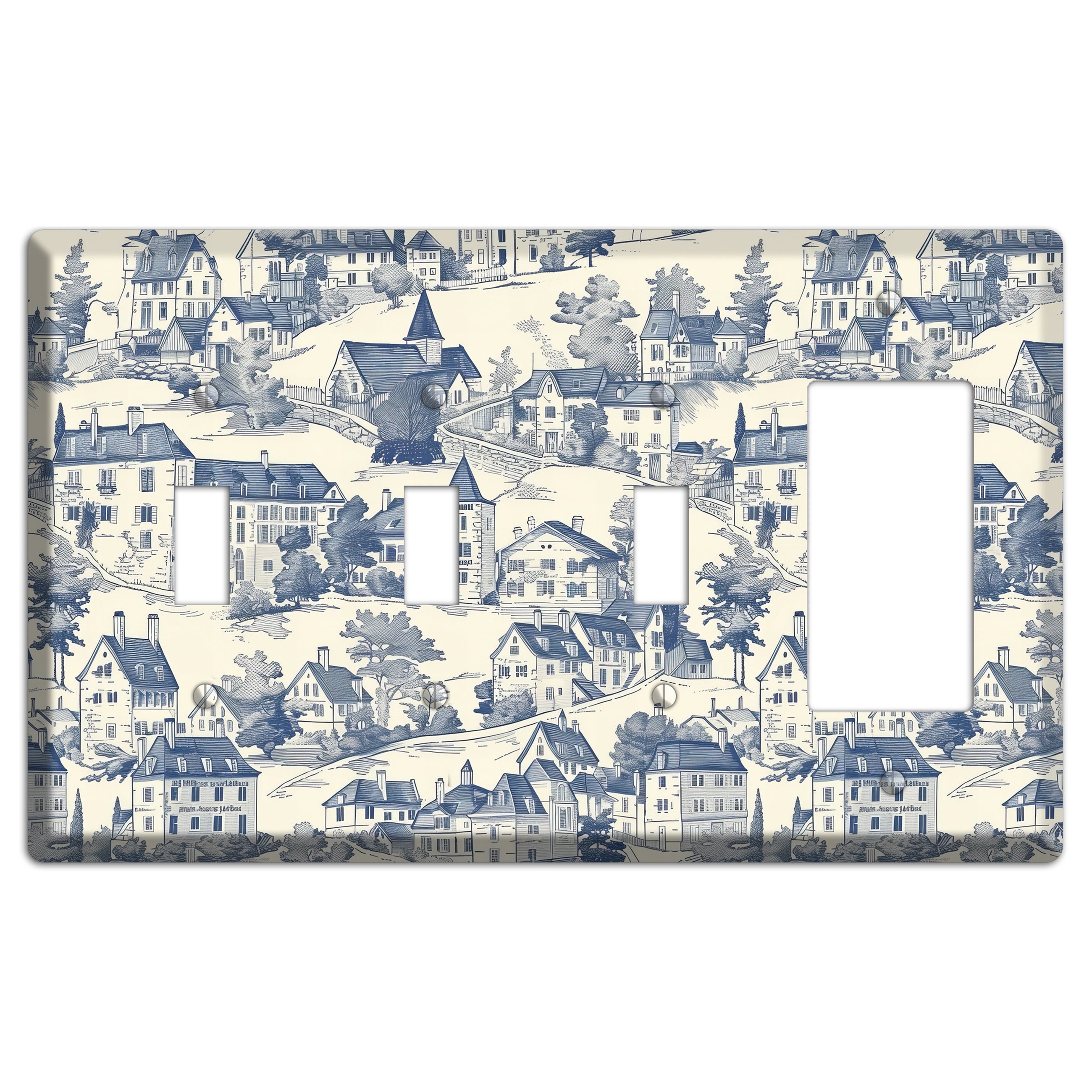 Village Chronicle 3 Toggle / Rocker Wallplate