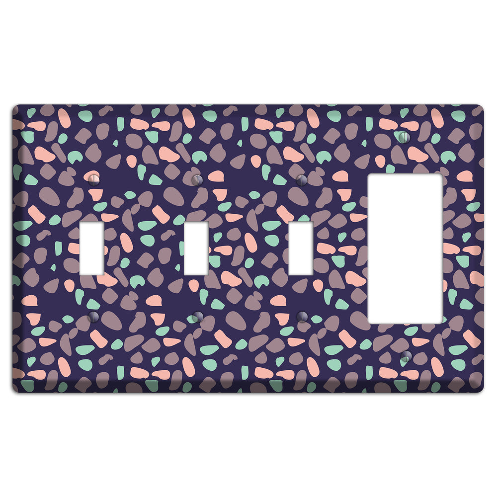 Cosmic Sprinkle 3 Toggle / Rocker Wallplate