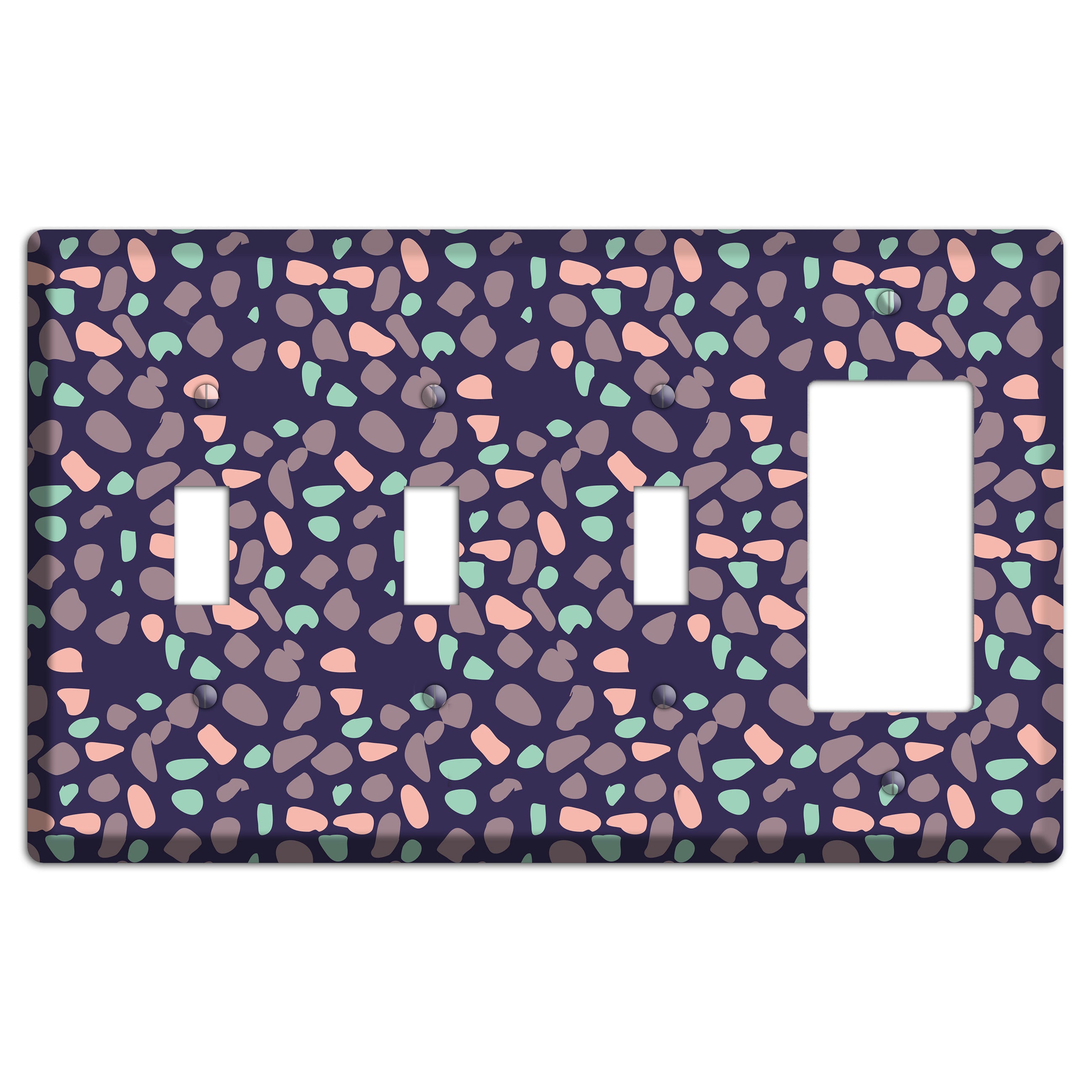 Cosmic Sprinkle 3 Toggle / Rocker Wallplate