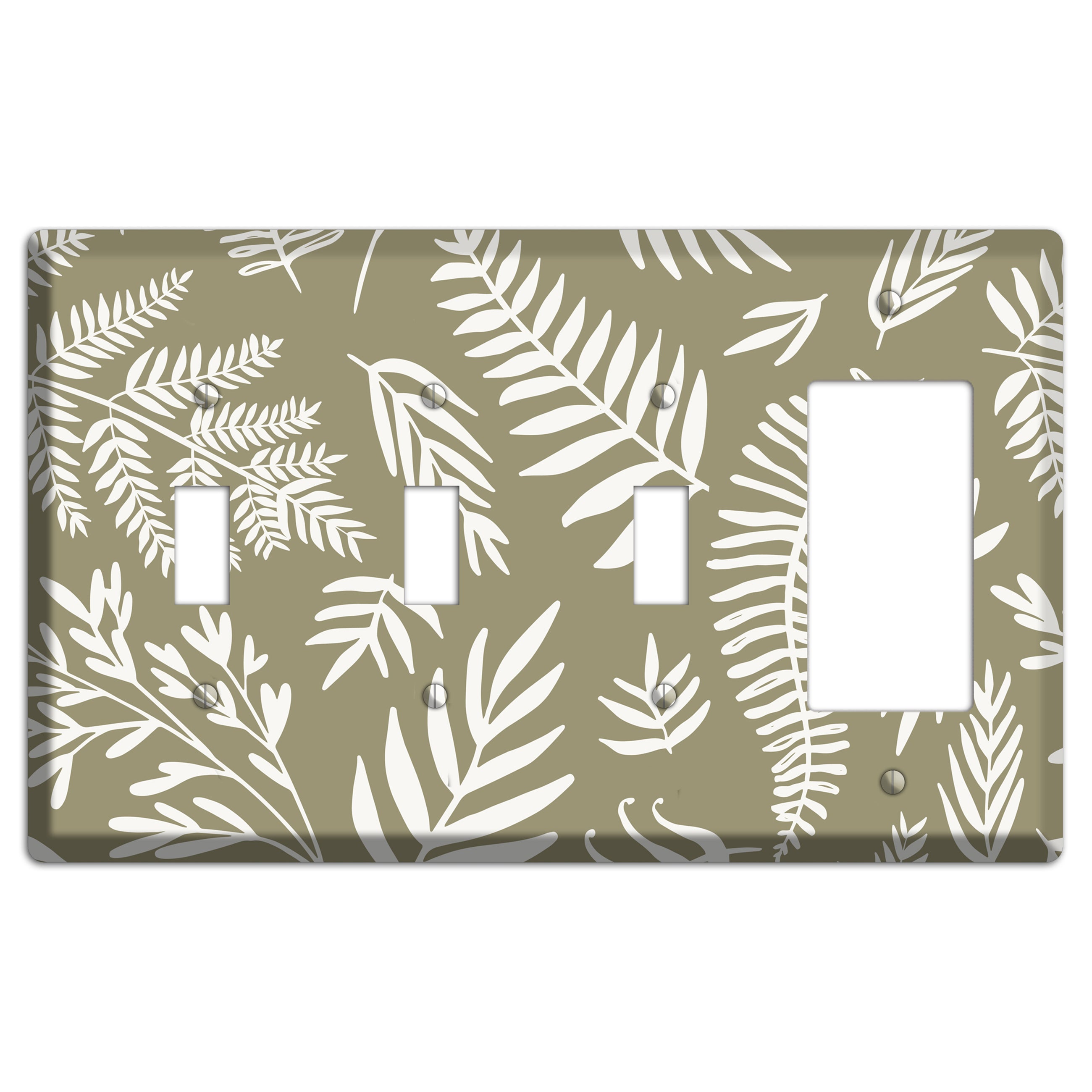 Fernweh & Fog 3 Toggle / Rocker Wallplate