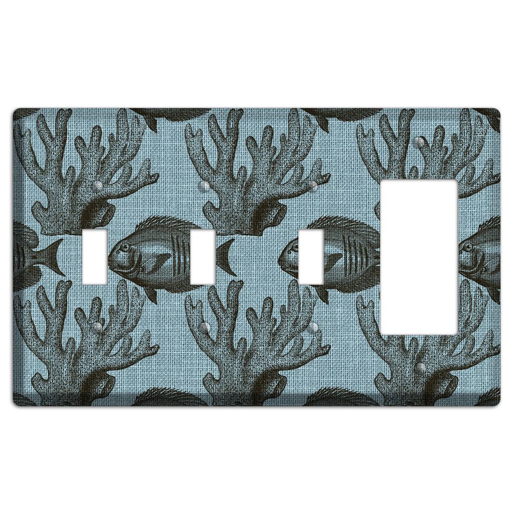 Reef Encounter 3 Toggle / Rocker Wallplate