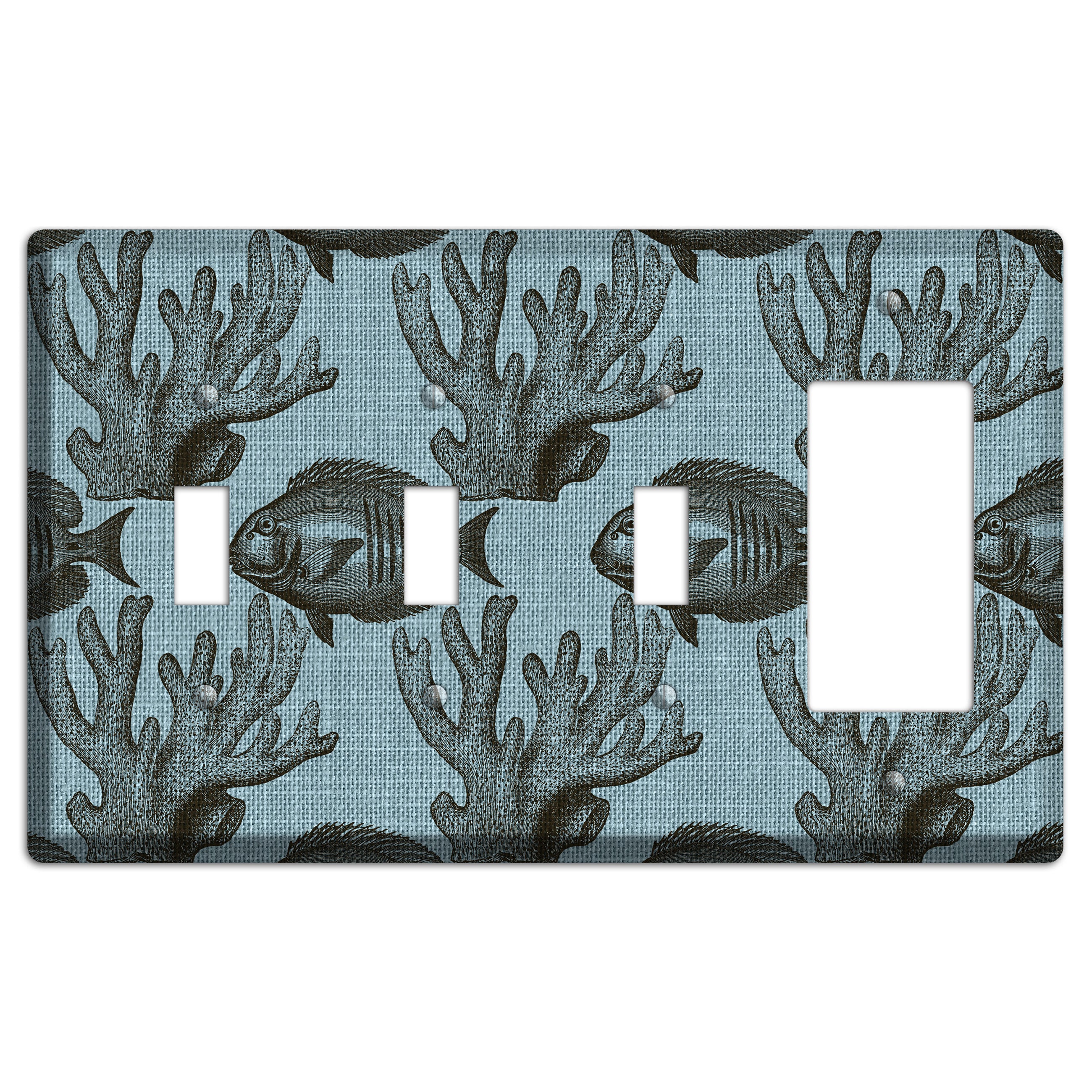 Reef Encounter 3 Toggle / Rocker Wallplate