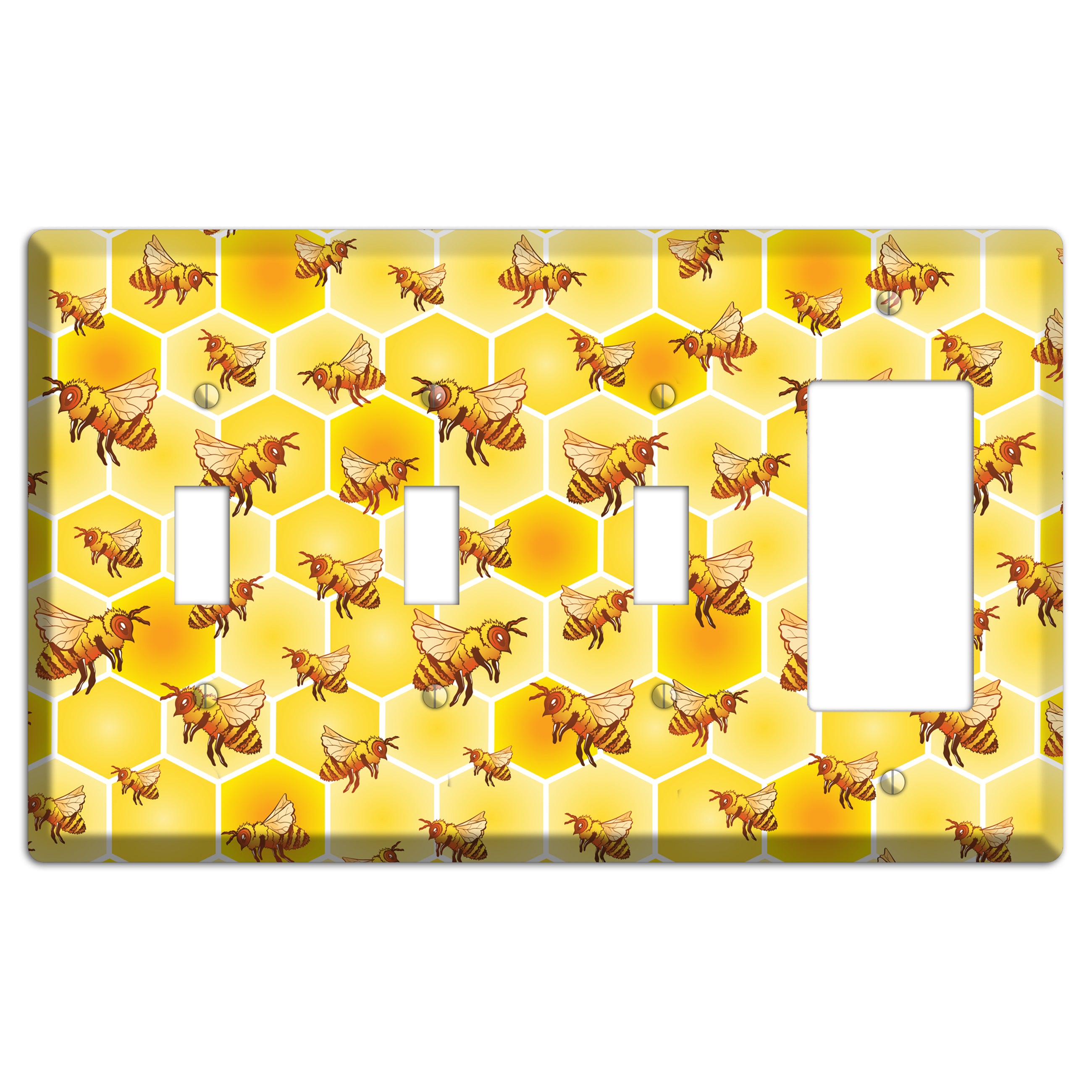 Colony in Motion 3 Toggle / Rocker Wallplate