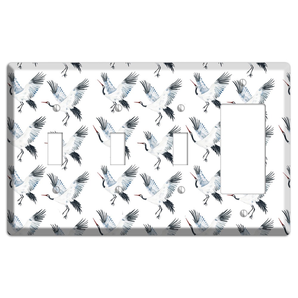 Silver Wing Ascent 3 Toggle / Rocker Wallplate