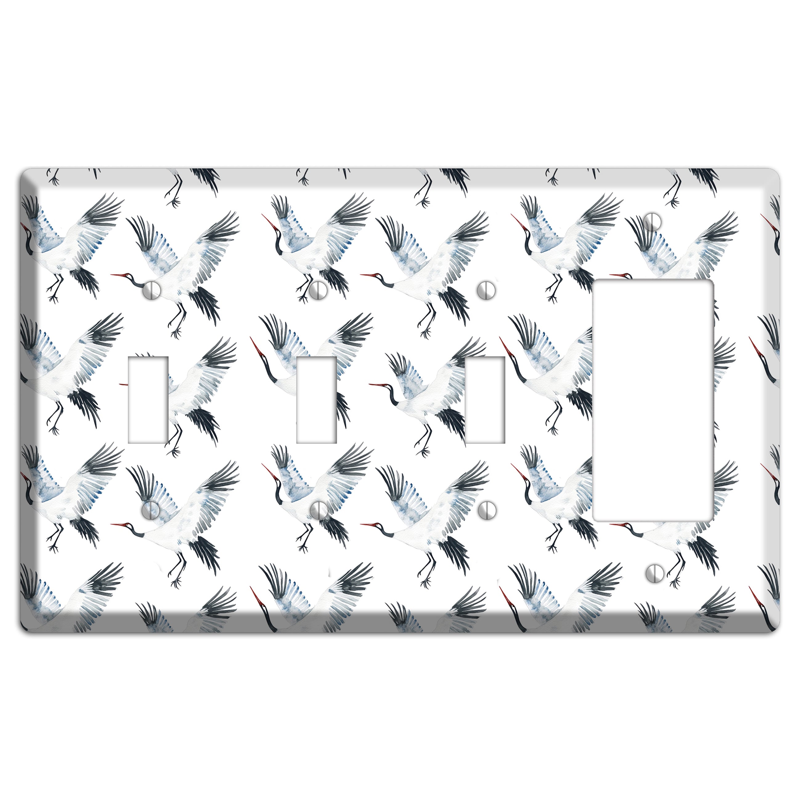 Silver Wing Ascent 3 Toggle / Rocker Wallplate