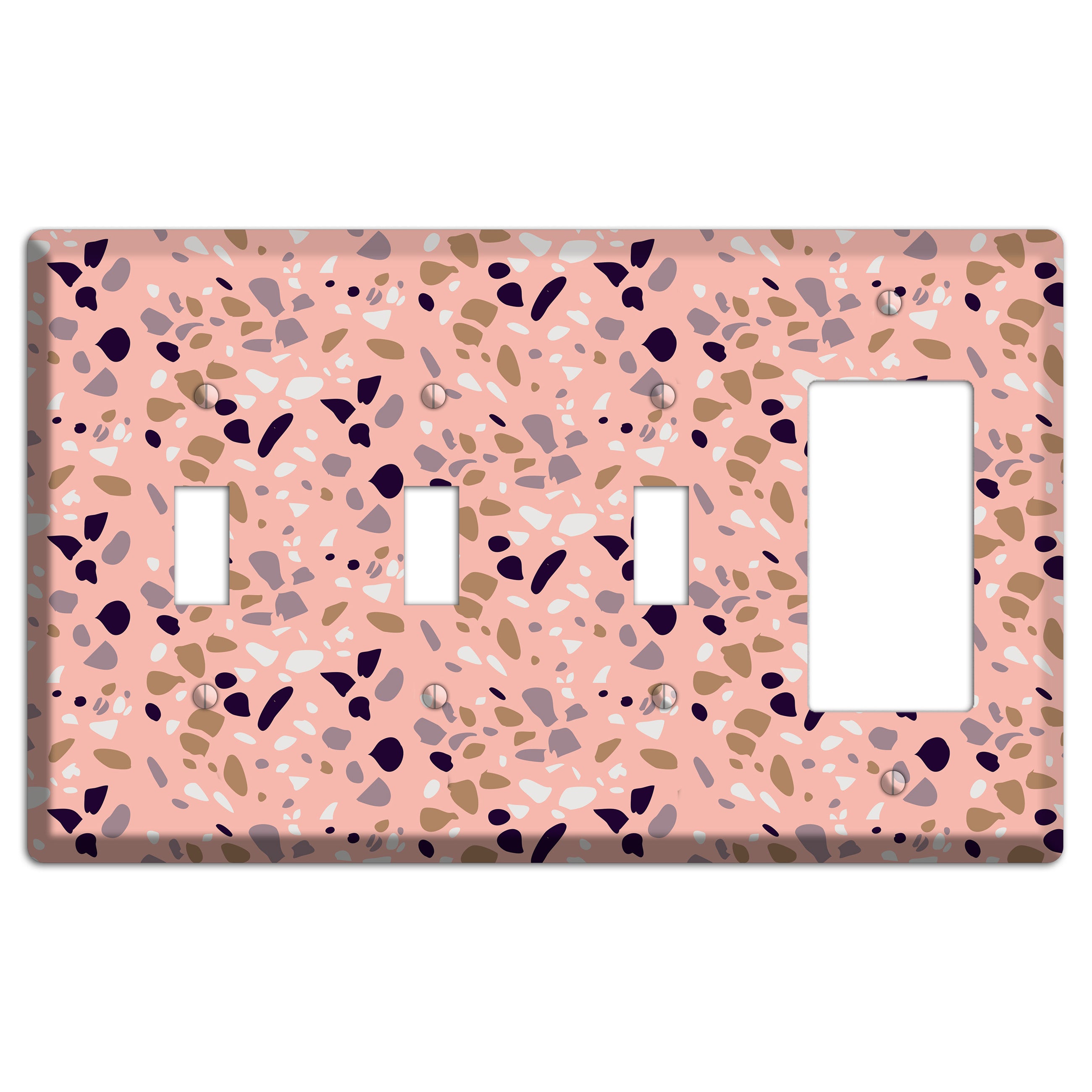 Petal Scatter 3 Toggle / Rocker Wallplate