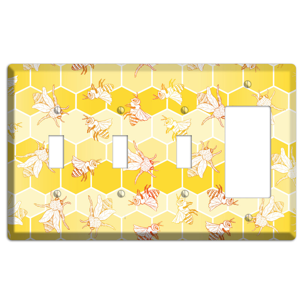 Hive & Flutter 3 Toggle / Rocker Wallplate