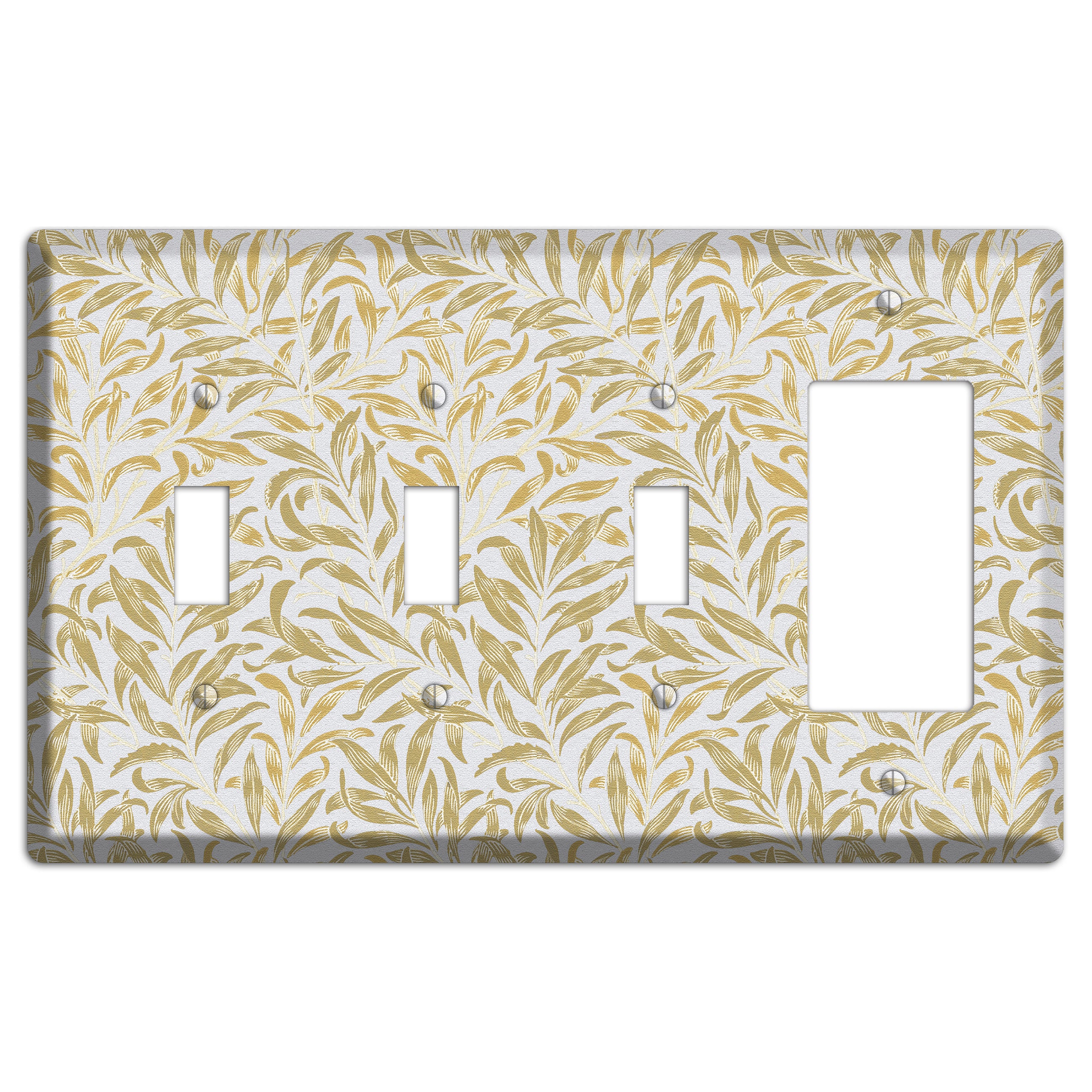 Gilded Meadow 3 Toggle / Rocker Wallplate