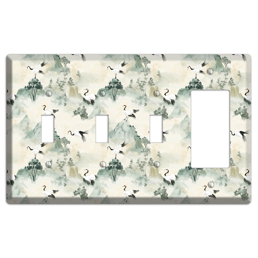 Jade Mountain Passage 3 Toggle / Rocker Wallplate