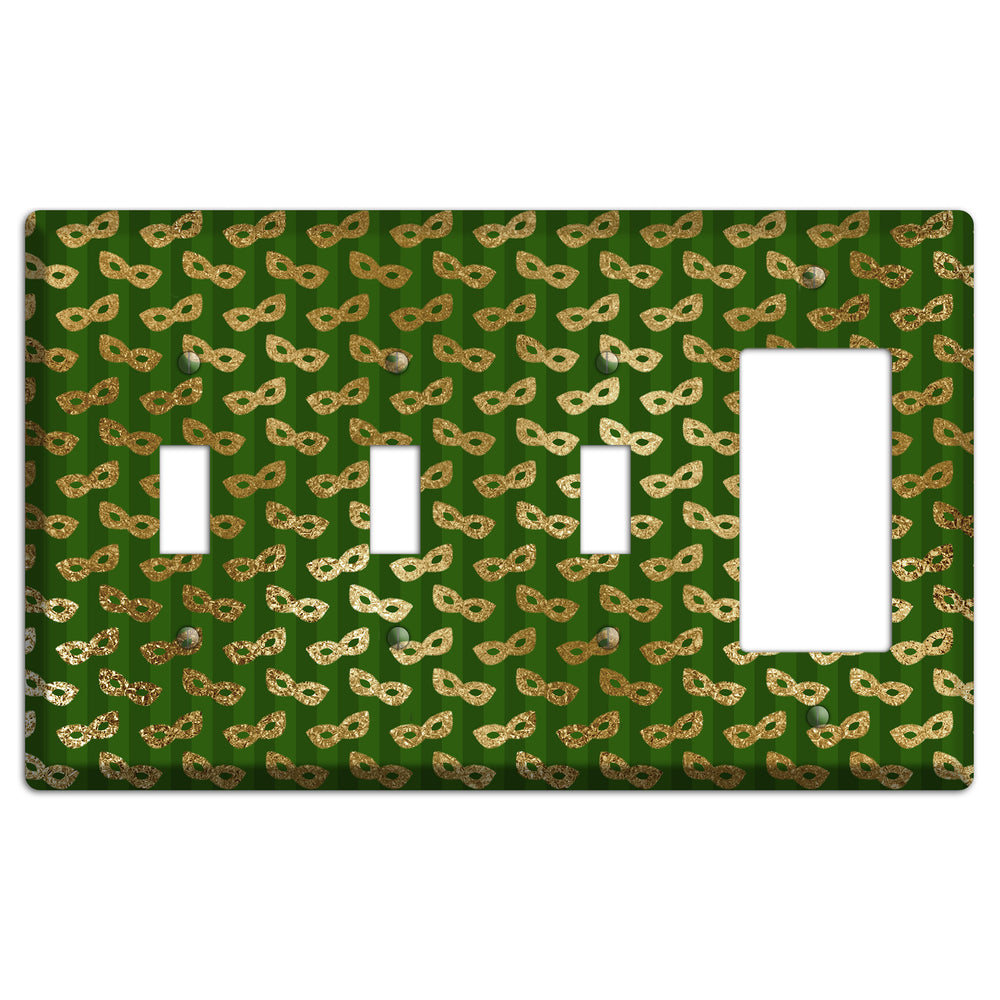 Golden Disguise 3 Toggle / Rocker Wallplate