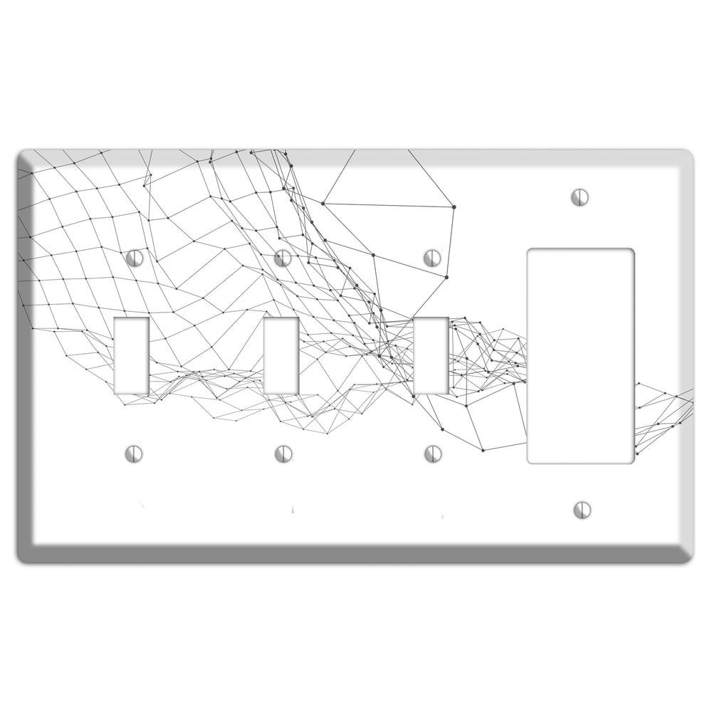 Collapse Into Signal 3 Toggle / Rocker Wallplate