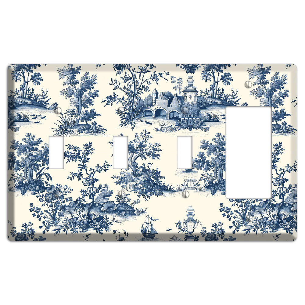 Harbor & Hedgerow 3 Toggle / Rocker Wallplate