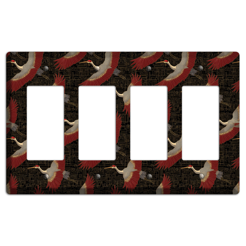 Scarlet Circuit Flight 4 Rocker Wallplate