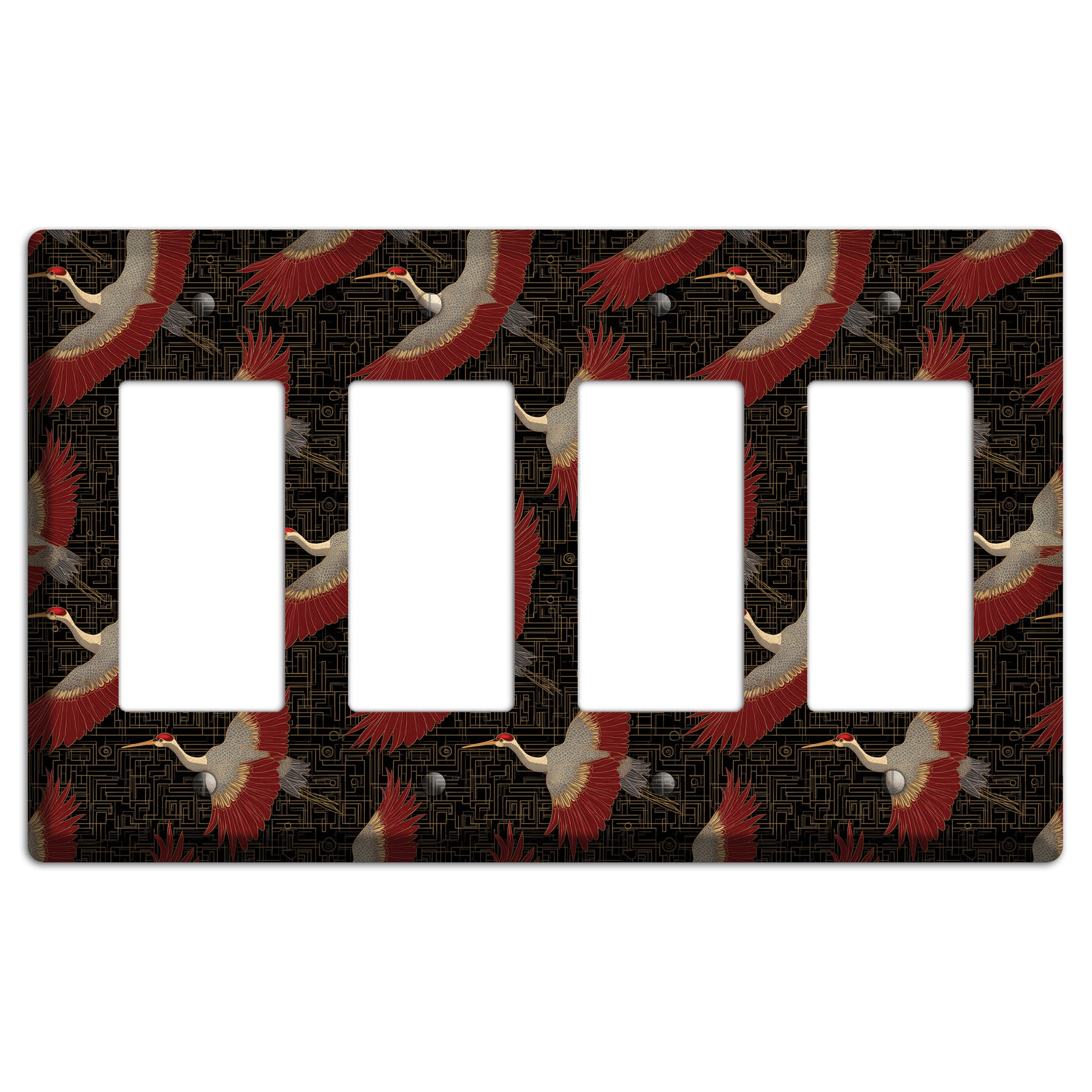 Scarlet Circuit Flight 4 Rocker Wallplate