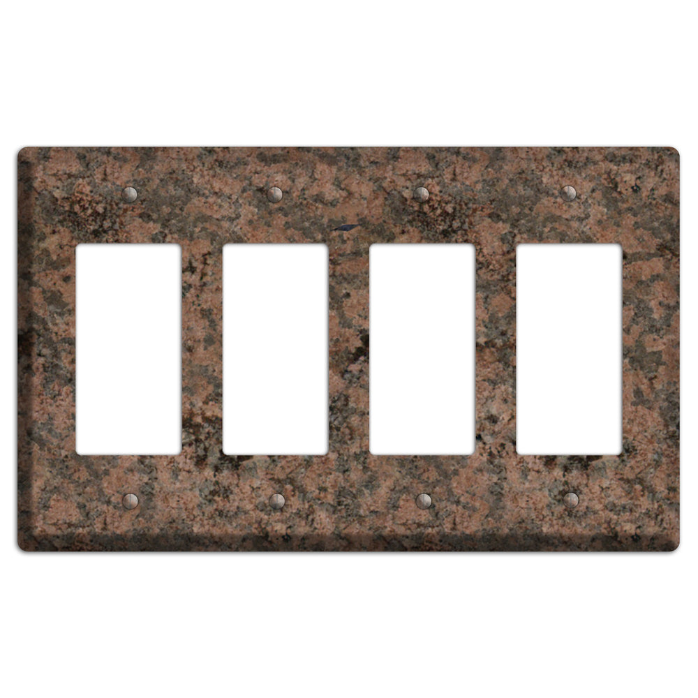 Granite Name: Indian Dakota Granite 4 Rocker Wallplate