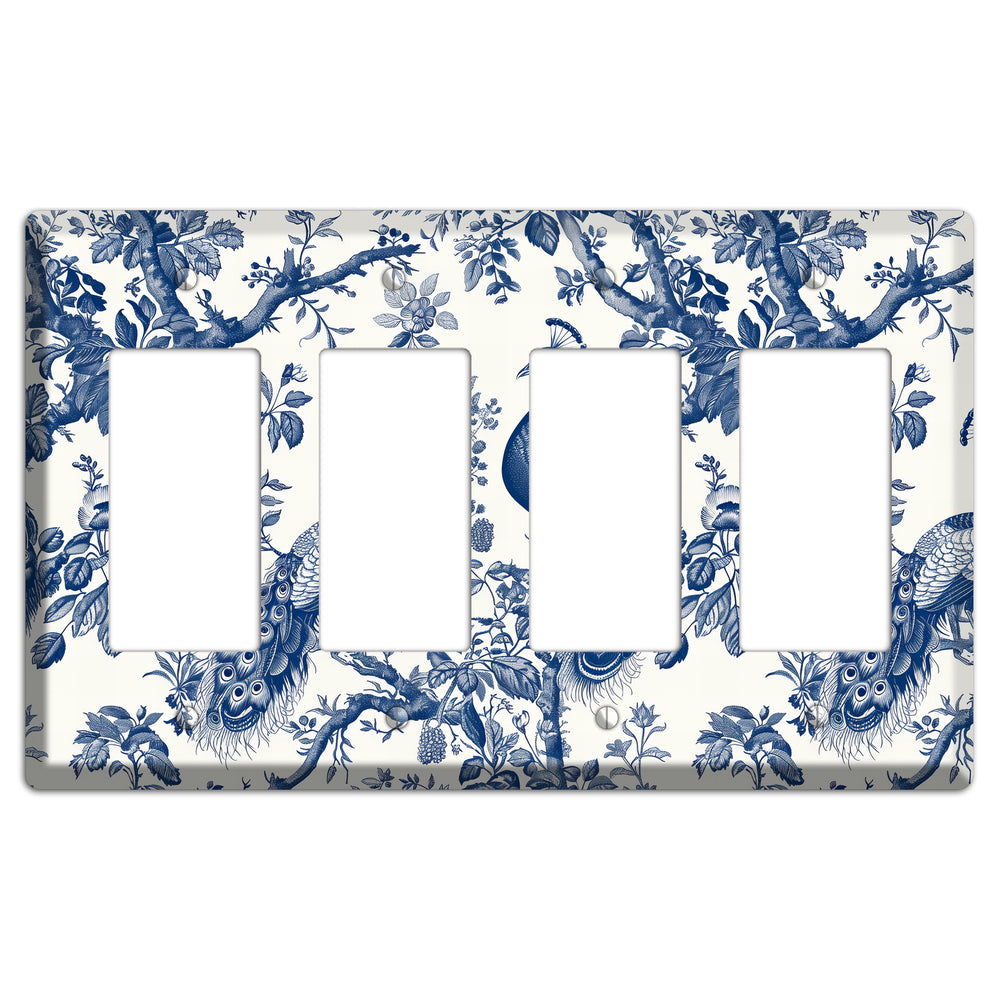 Peacock & Branch 4 Rocker Wallplate