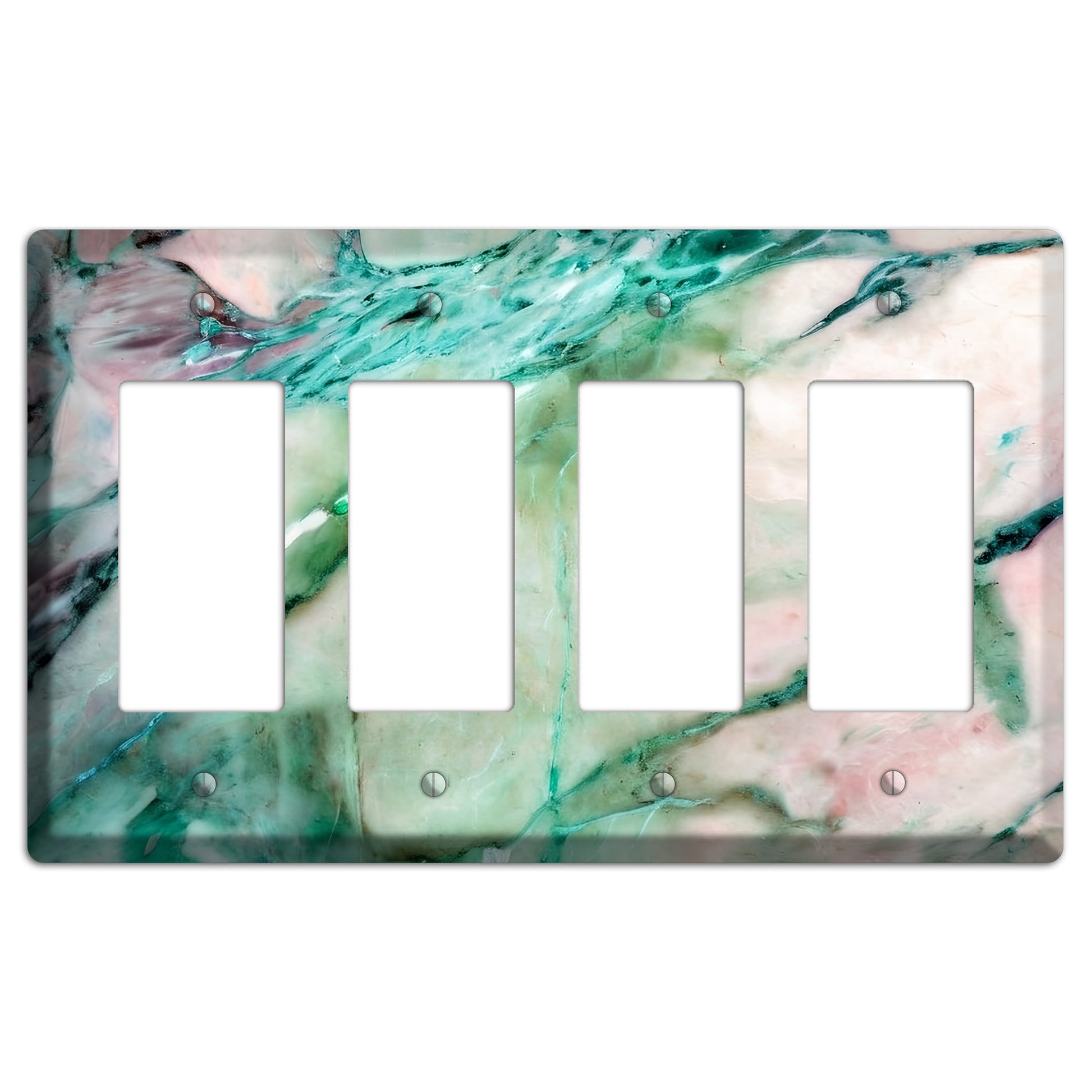 Monte Carlo Marble 4 Rocker Wallplate