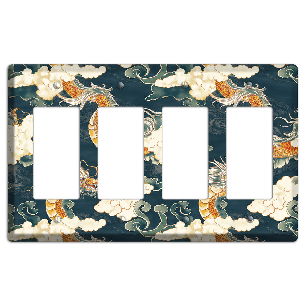 Celestial Serpent Sky 4 Rocker Wallplate