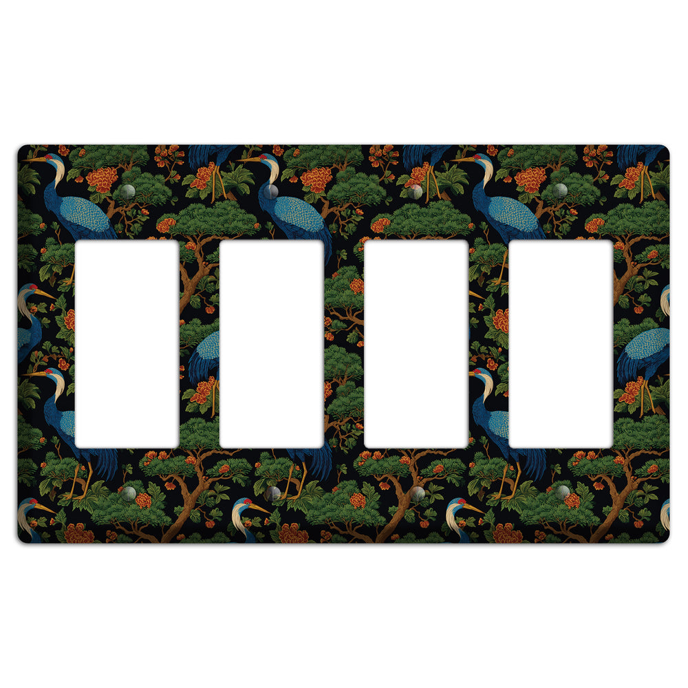 Cobalt Pine Vigil 4 Rocker Wallplate