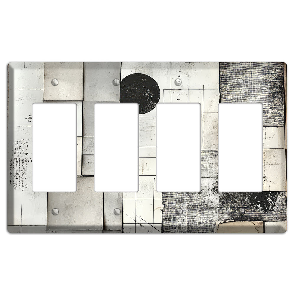 Cartographer's Quiet Ruin 4 Rocker Wallplate