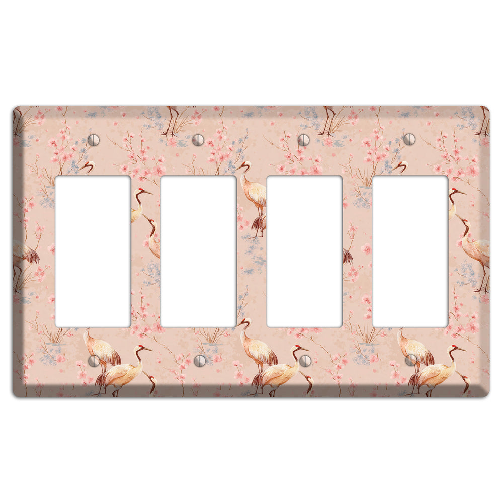 Blush Sakura Passage 4 Rocker Wallplate