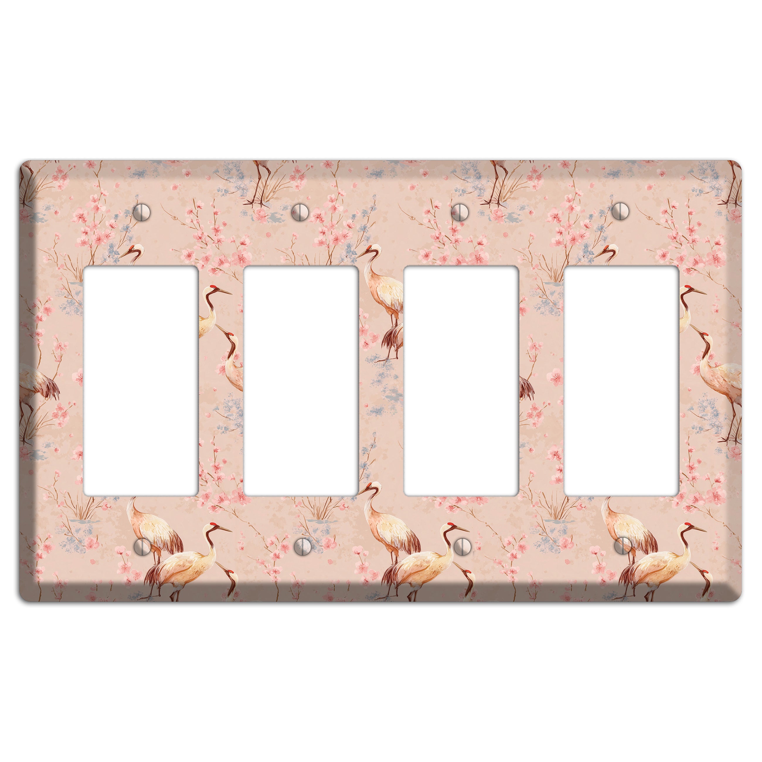 Blush Sakura Passage 4 Rocker Wallplate