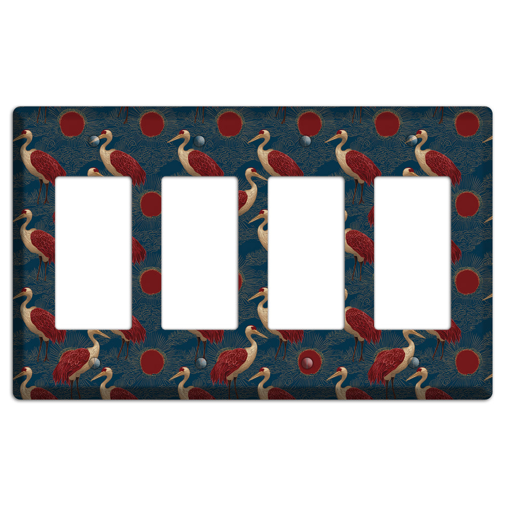 Indigo Sun Vigil 4 Rocker Wallplate