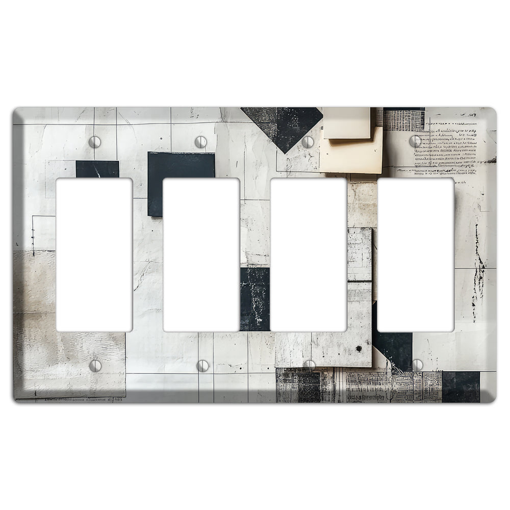 Ledger & Silence 4 Rocker Wallplate