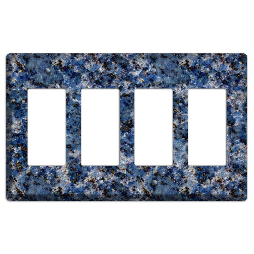 Blue Bahia Granite 4 Rocker Wallplate