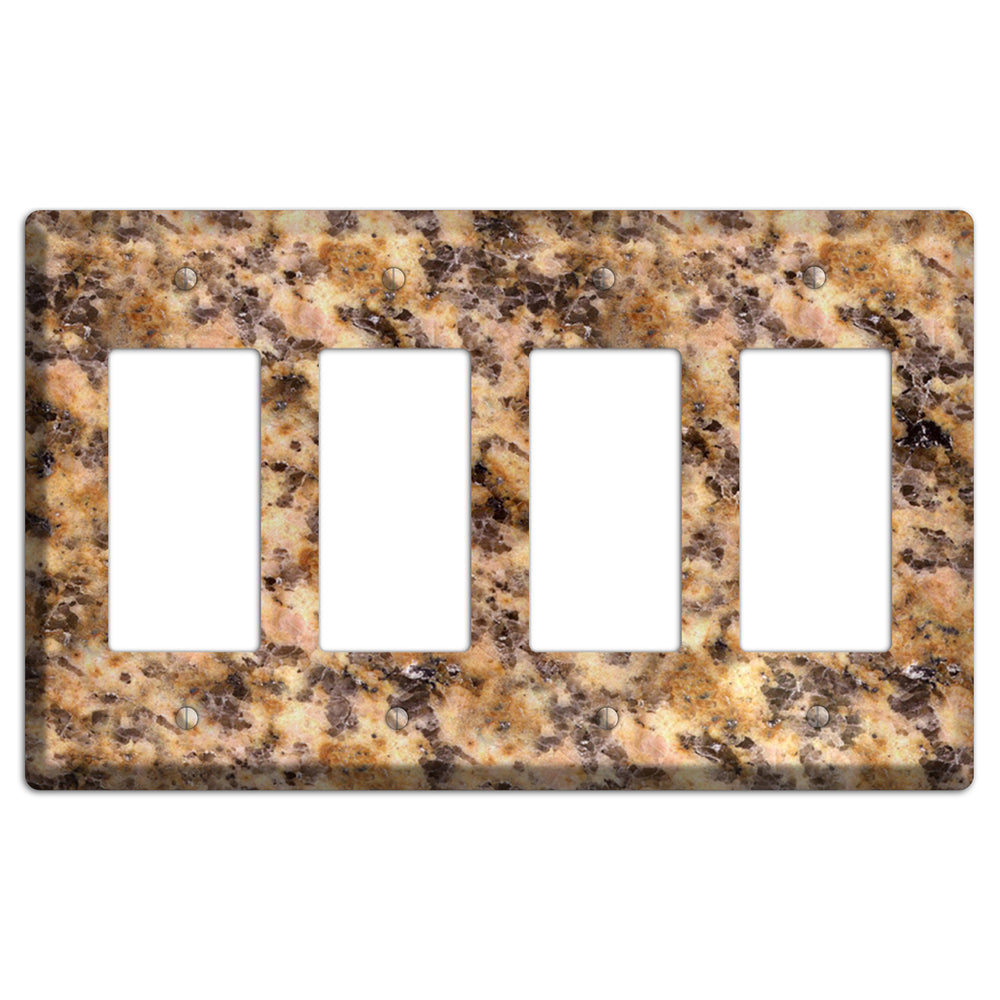 Lapidus Granite 4 Rocker Wallplate