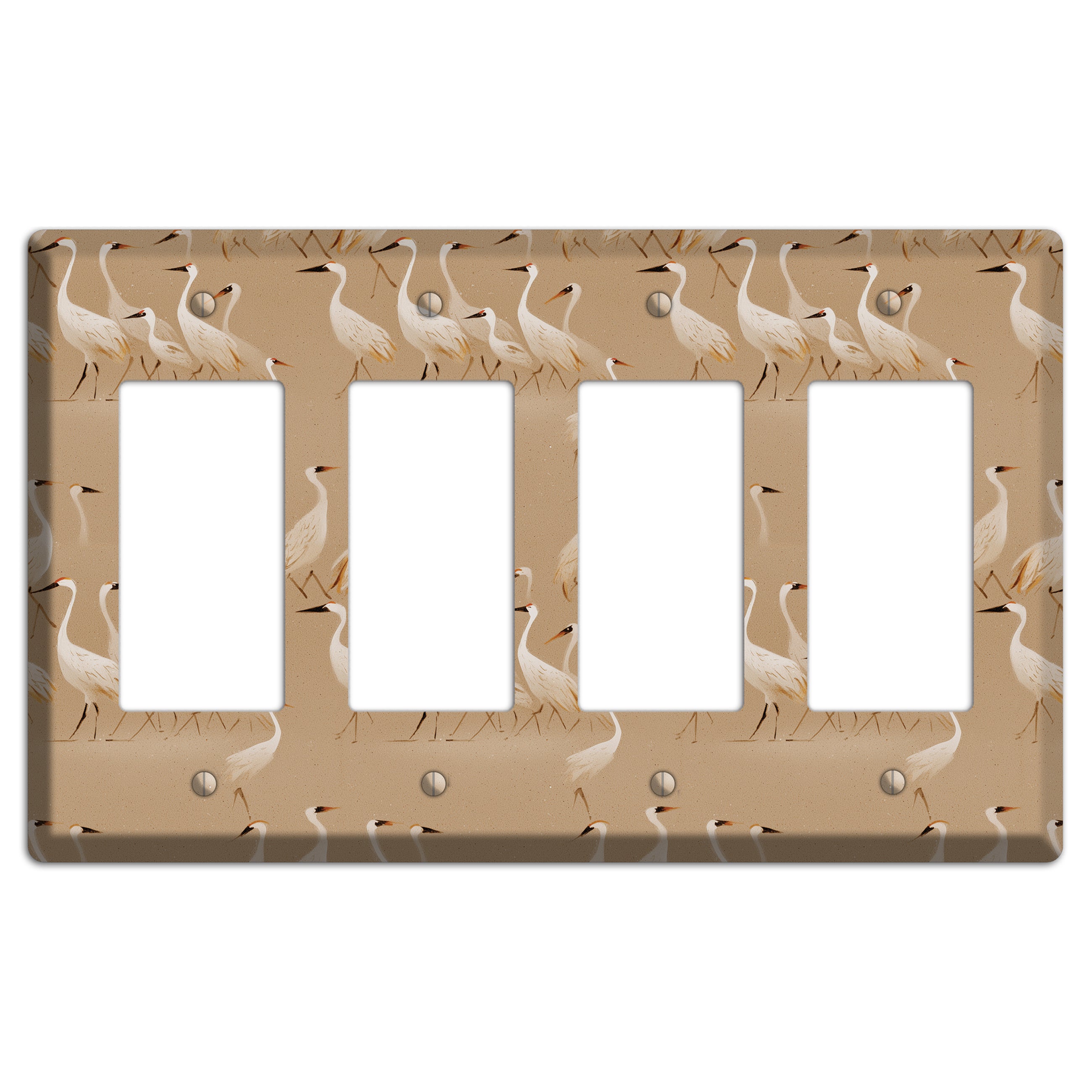 Sandy Shore Gathering 4 Rocker Wallplate