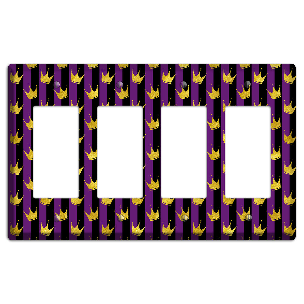 Royal Parade 4 Rocker Wallplate